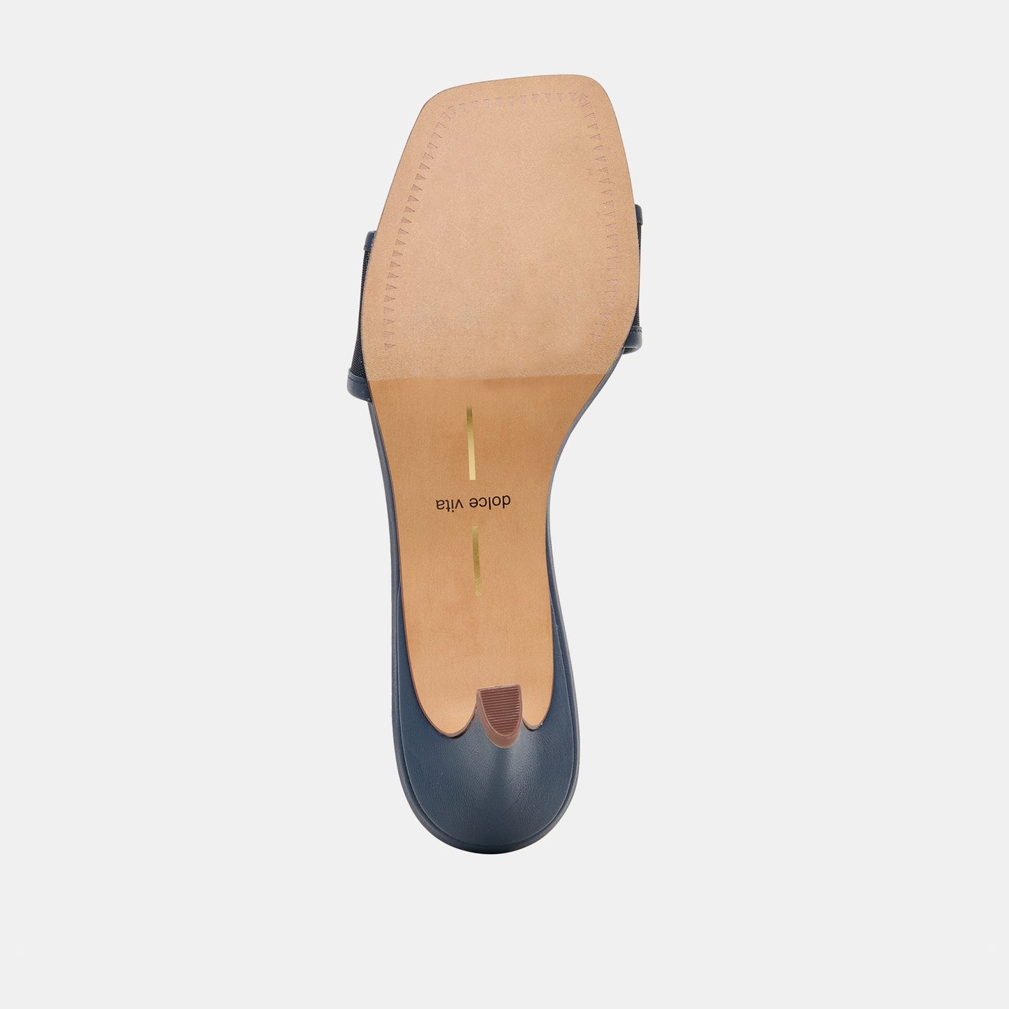 Rexa Mesh Navy Mesh Heels