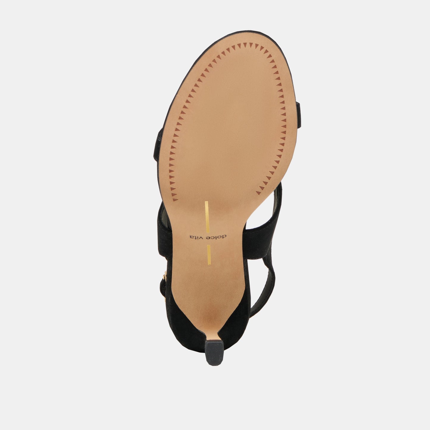 Izela Onyx Suede Heels