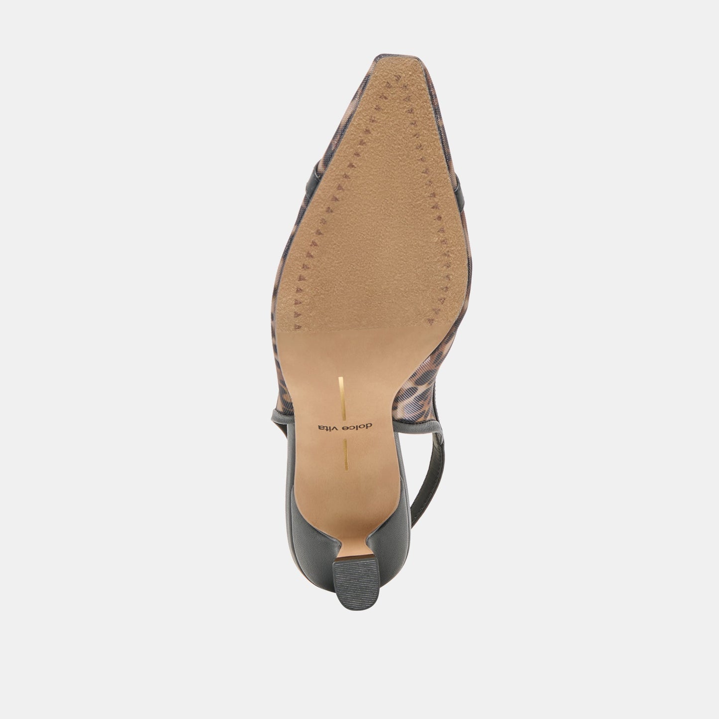 Lorine Leopard Mesh Heels