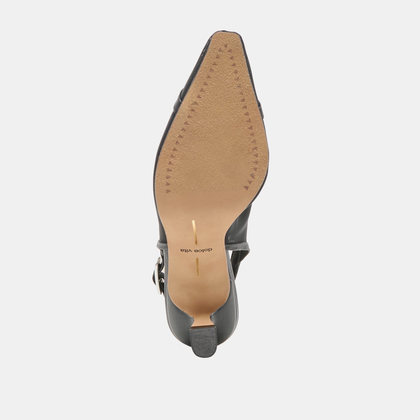 Lorine Onyx Mesh Heels
