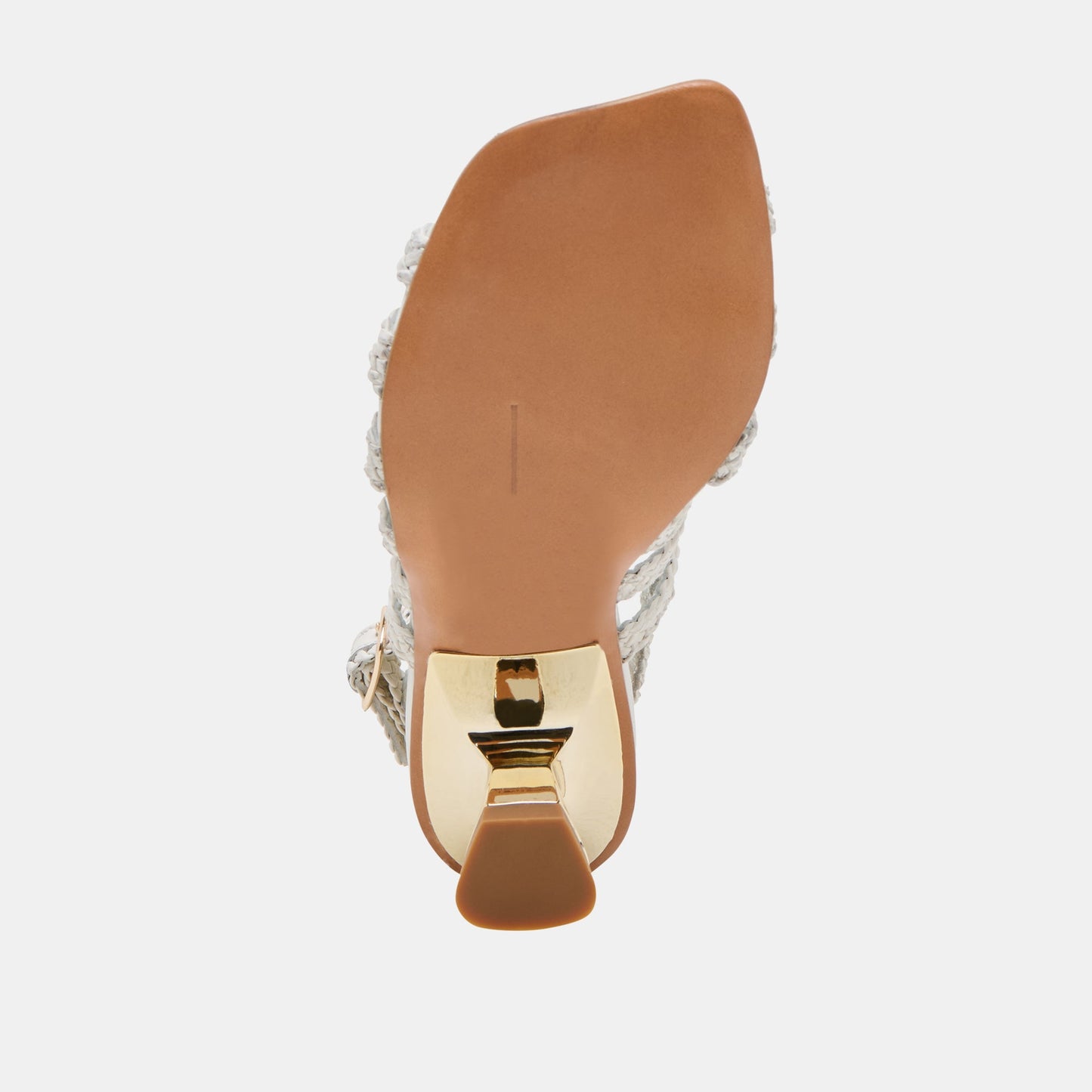 SICILY HEELS WHITE WOVEN LEATHER
– Dolce Vita