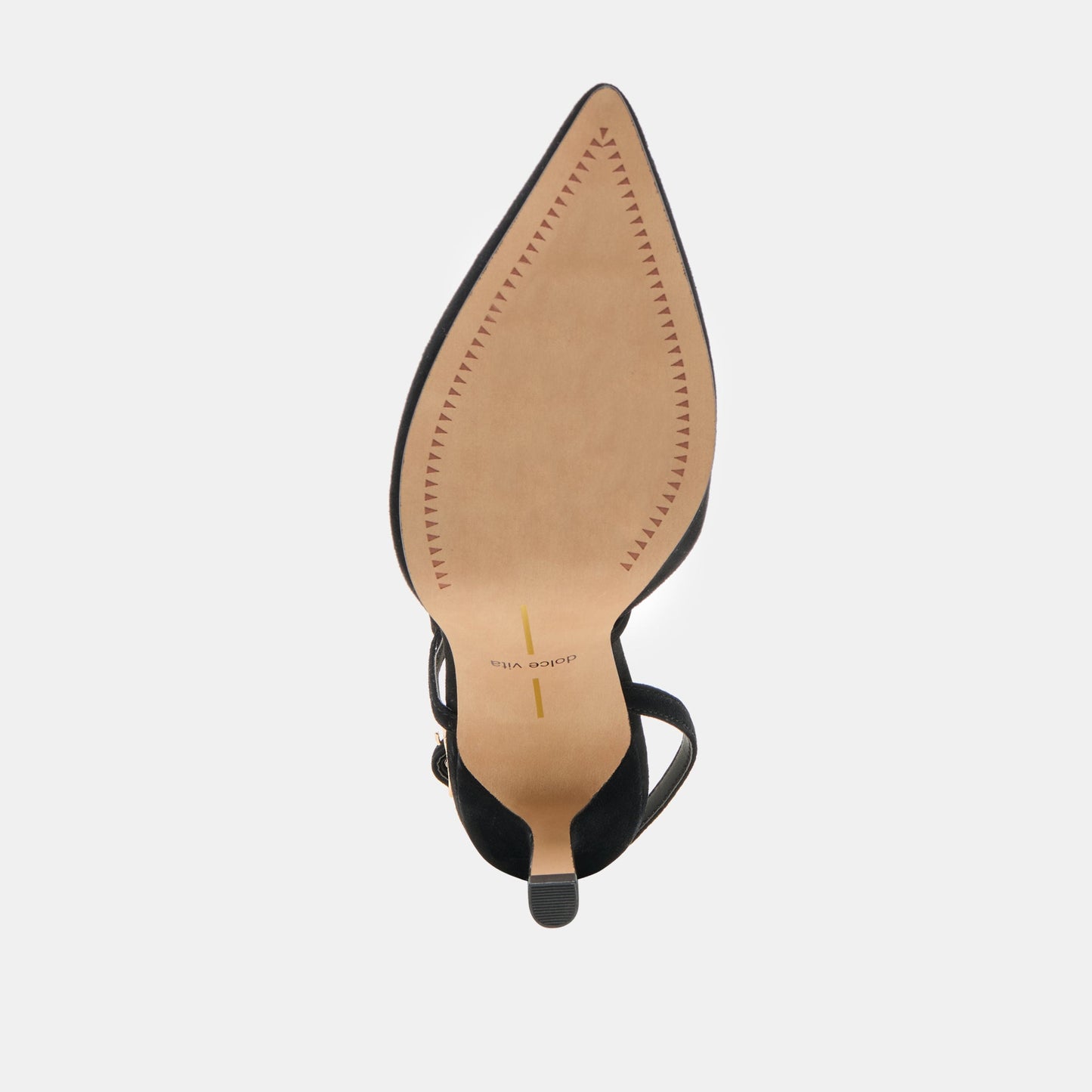 Kamra Onyx Suede Heels