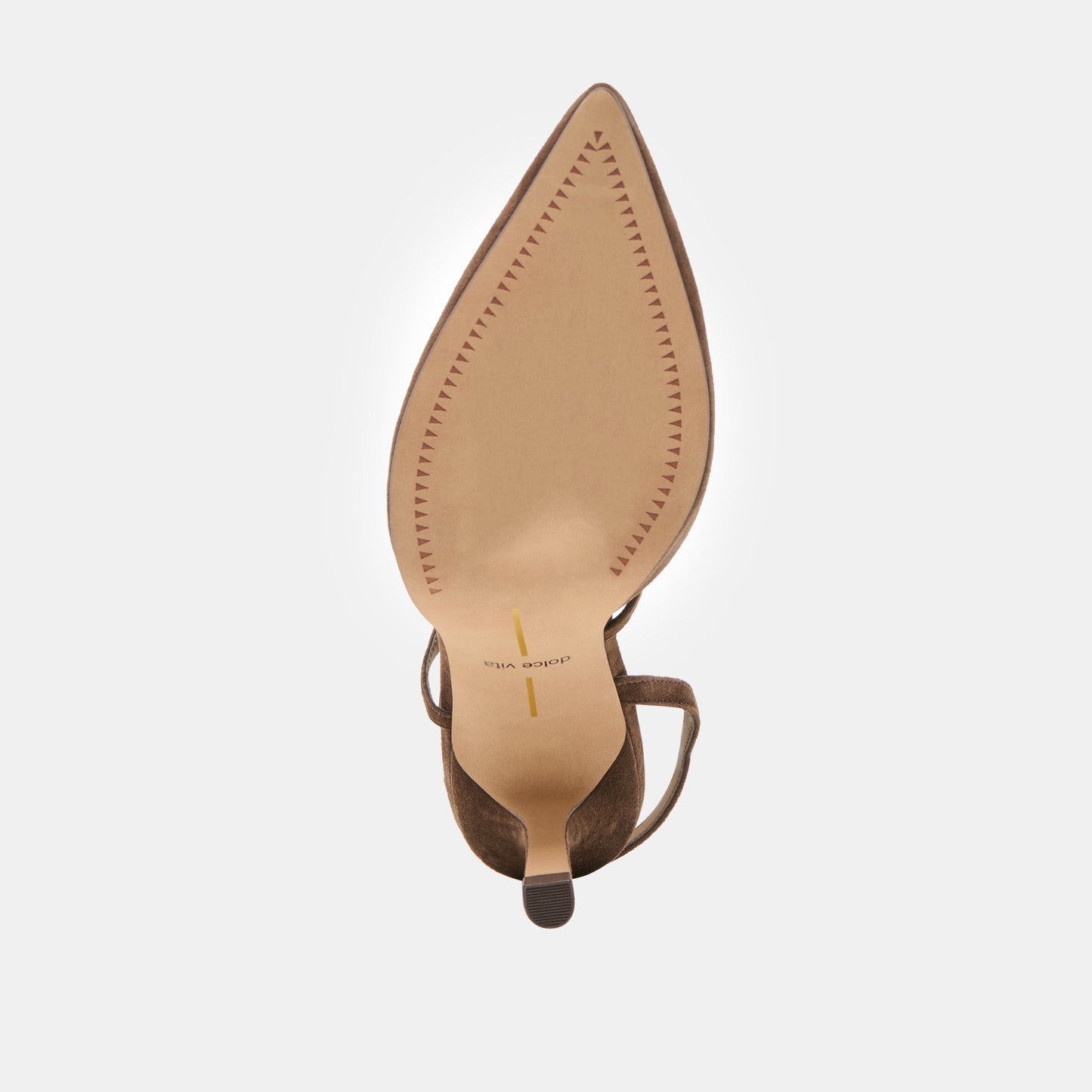Kamra Dk Brown Suede Heels