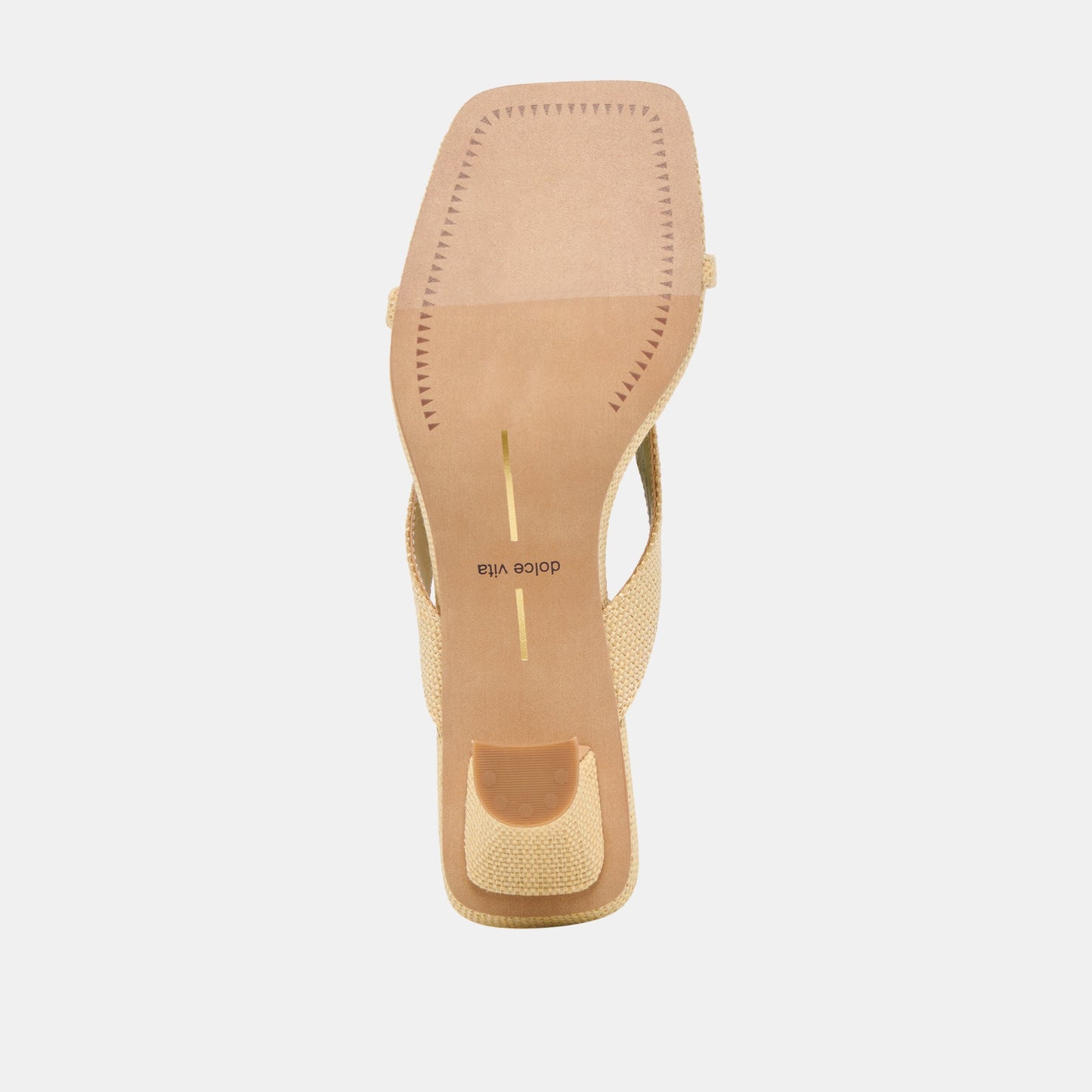 Brevel Natural Raffia Heels