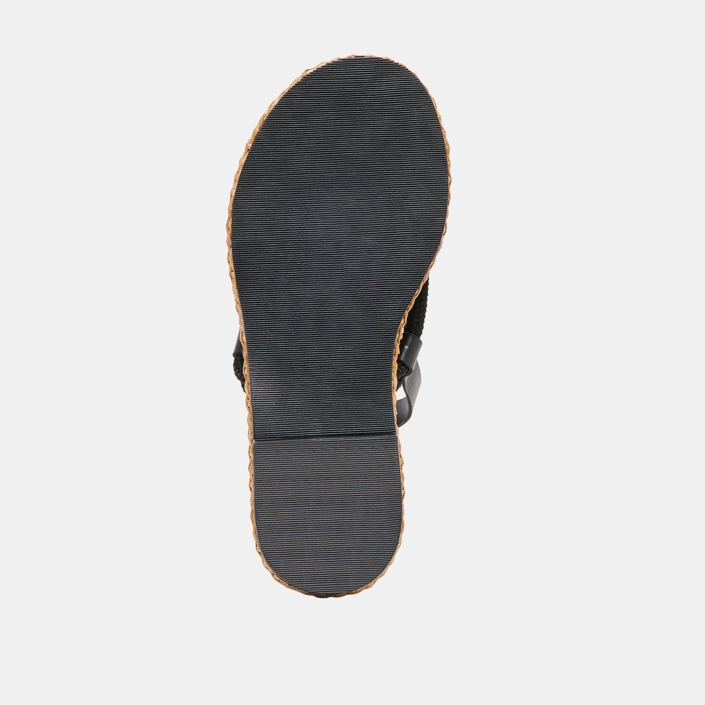 Reed Black Leather Sandals