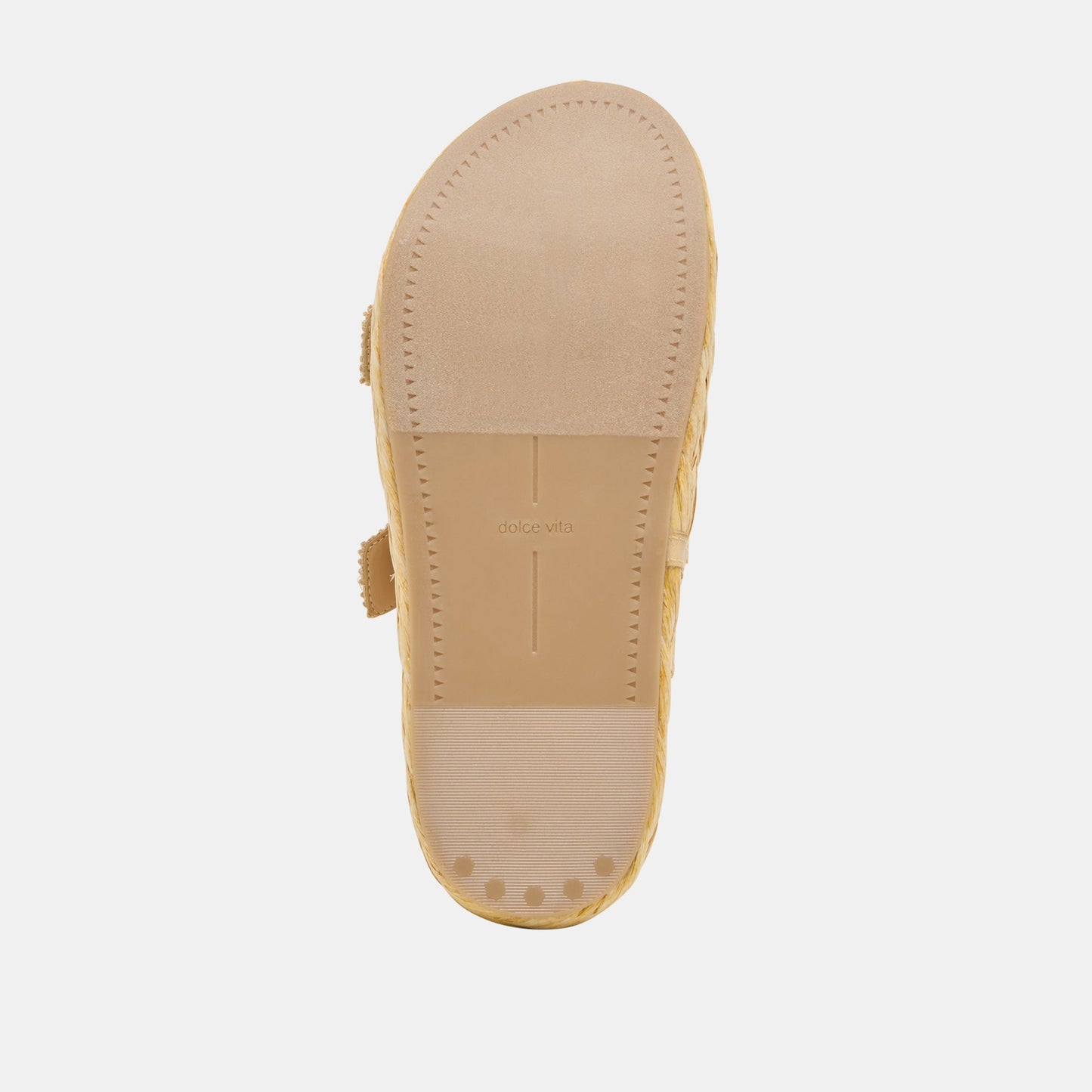 Falyn Lt Natural Woven Raffia Sandals