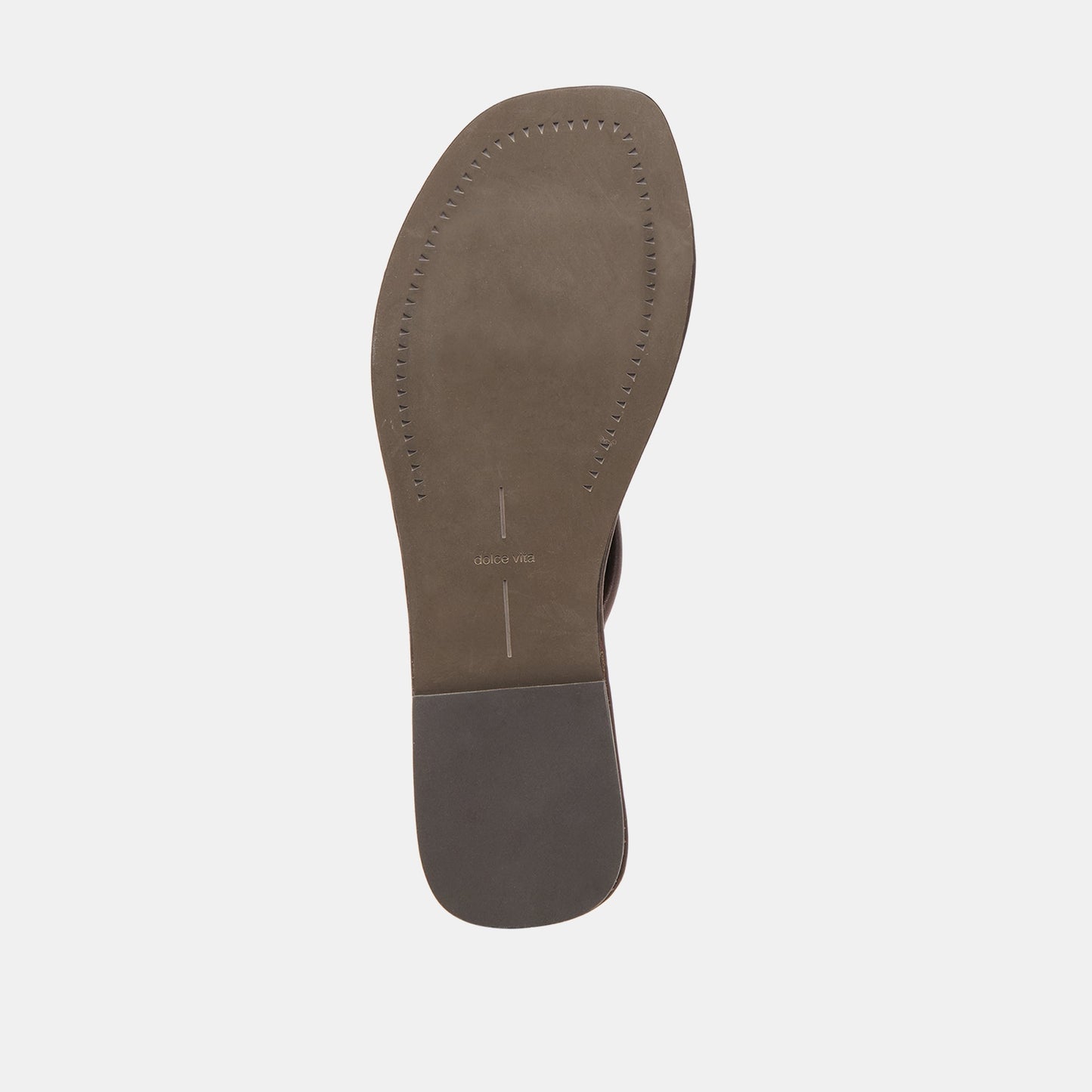 Cely Dk Brown Leather Sandals