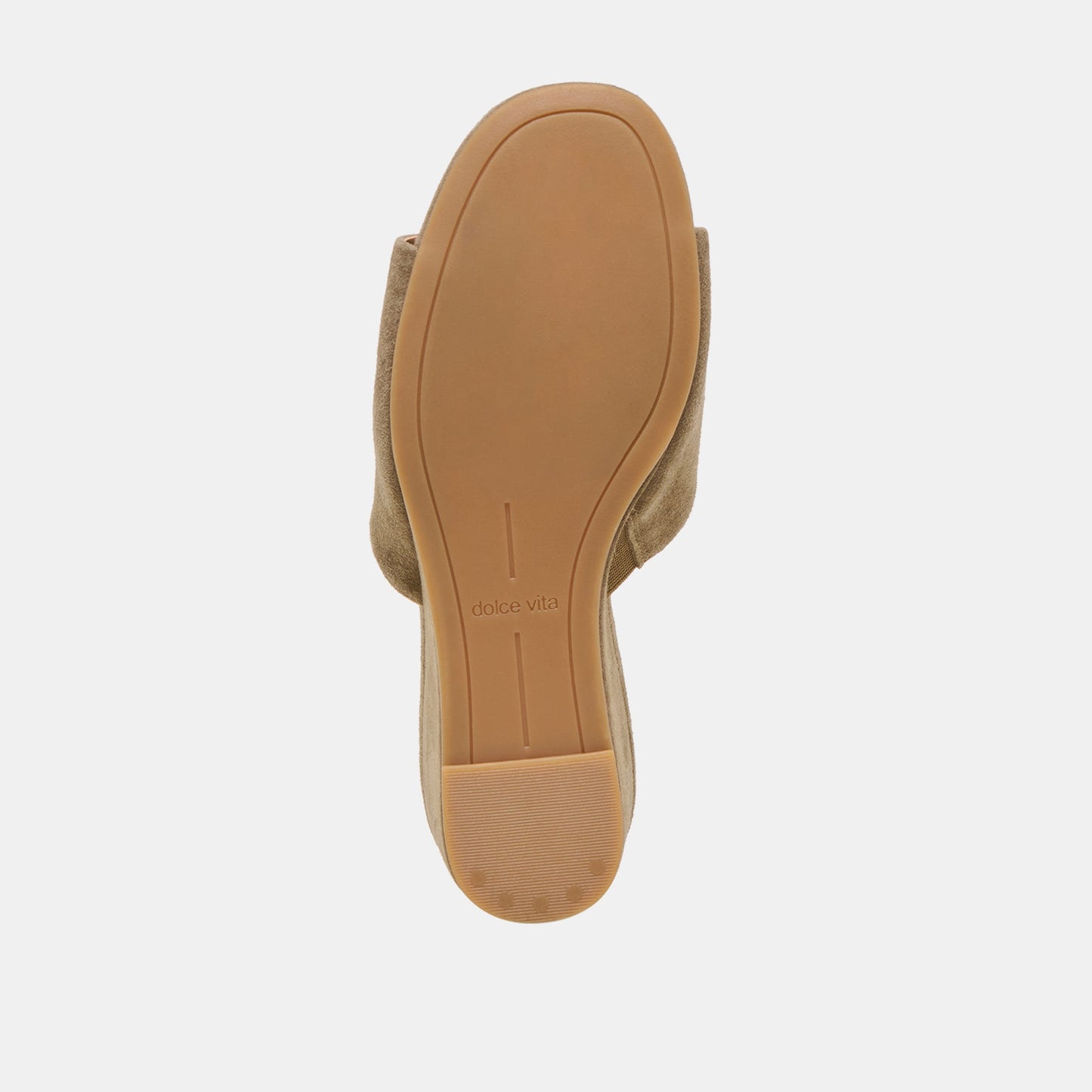 Holta Olive Suede Wedges