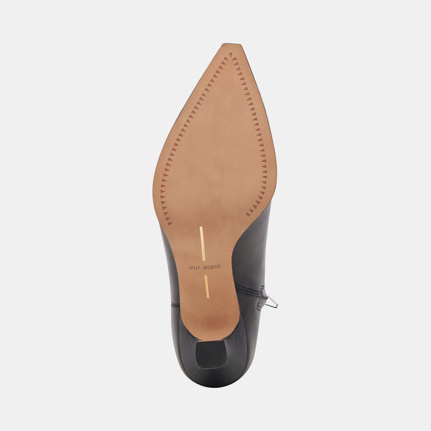 Arya Black Leather Boots