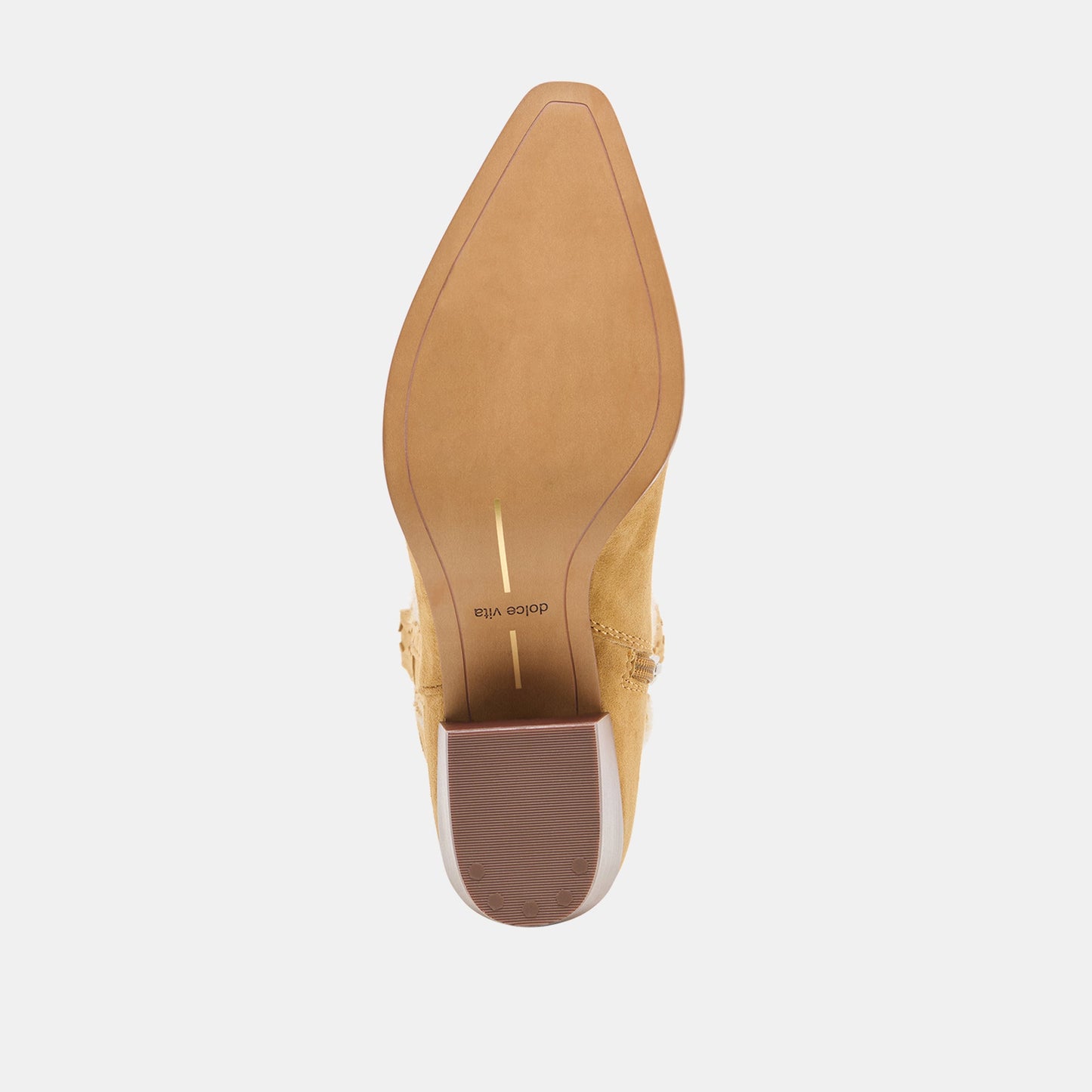 Vila Caramel Suede Boots