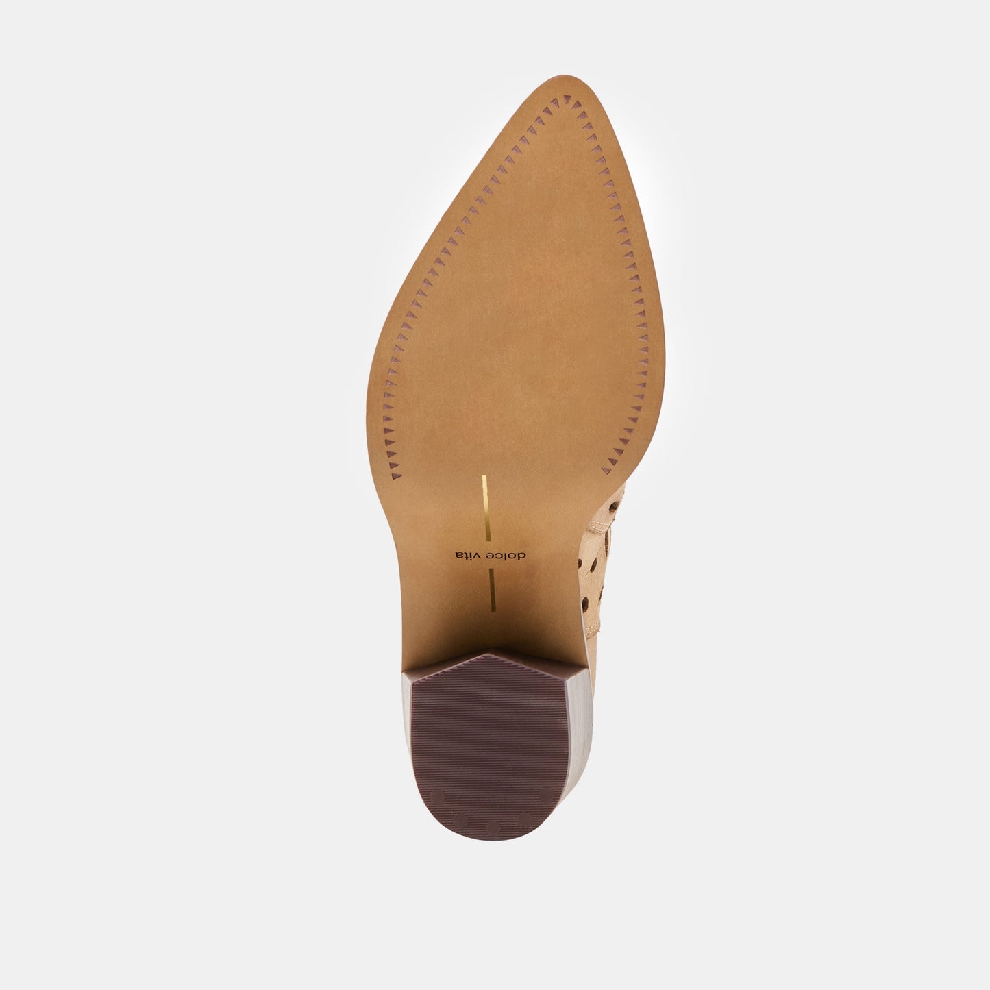 Zenobi Camel Distressed Leather Booties