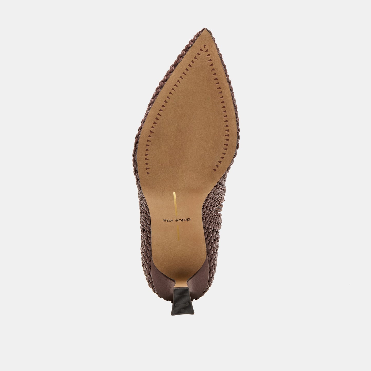 Embry Brown Woven Stella Booties