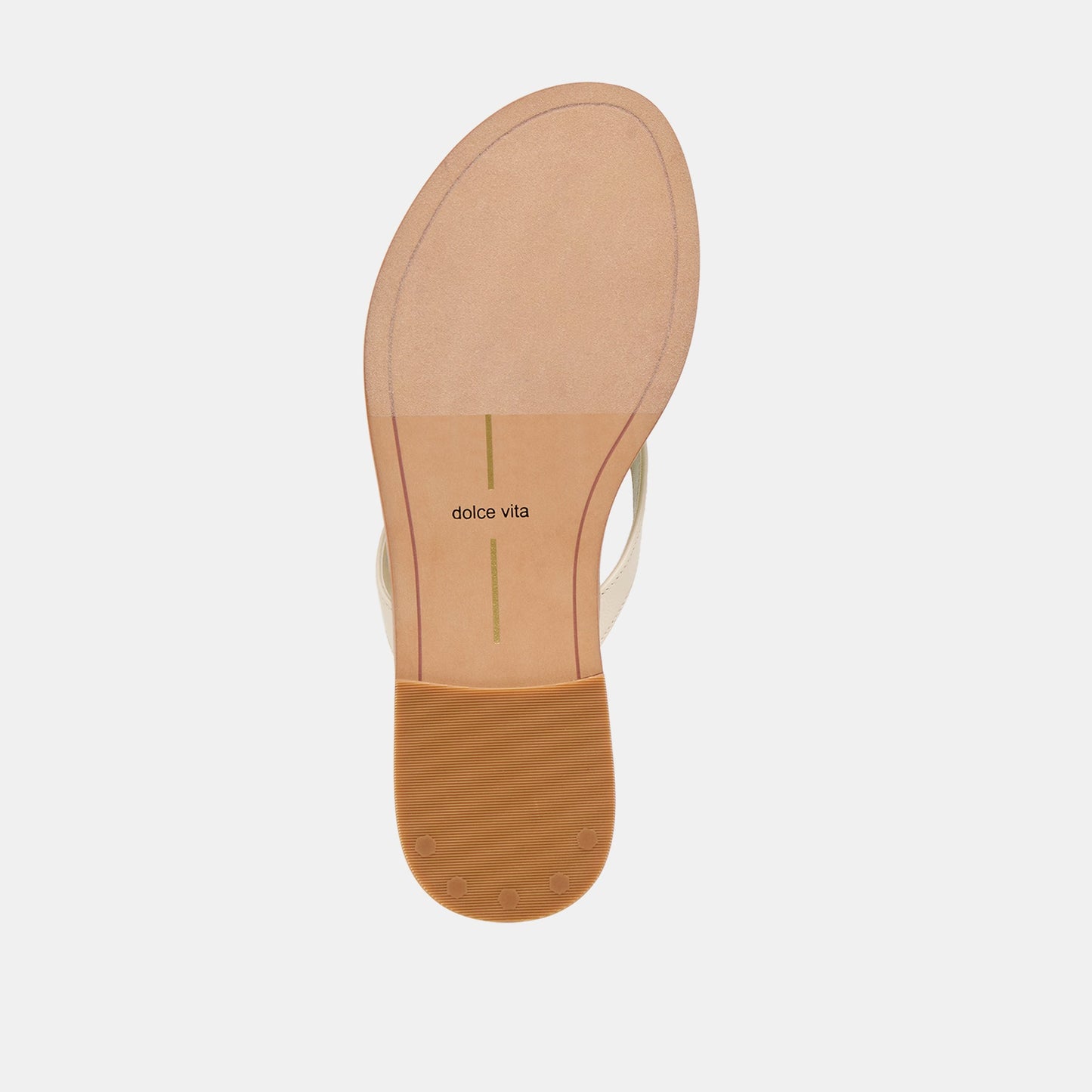 Juny Off White Leather Sandals