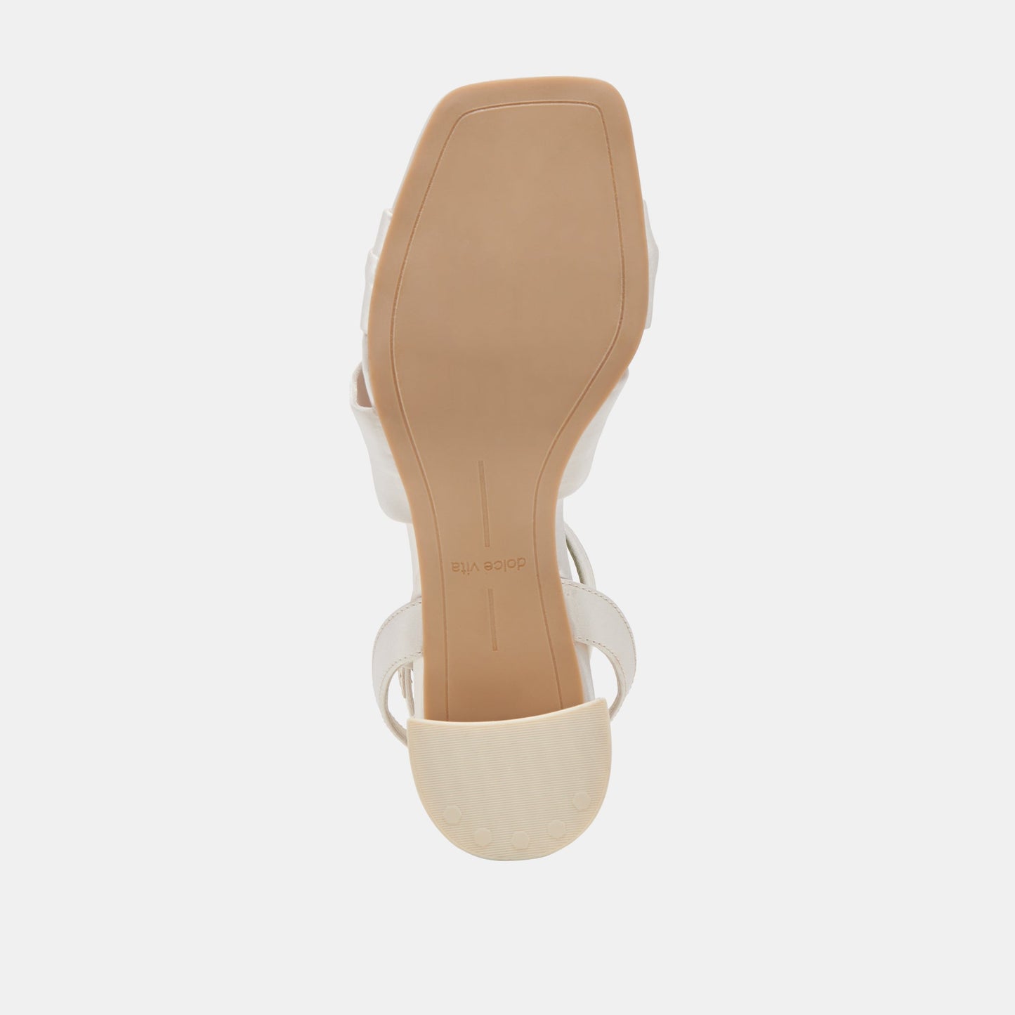 Brenna Ivory Satin Heels