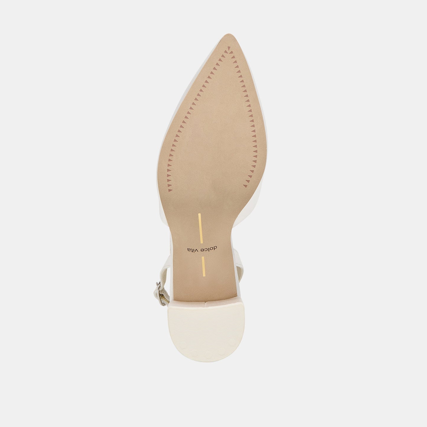 Carel True White Satin High Heels