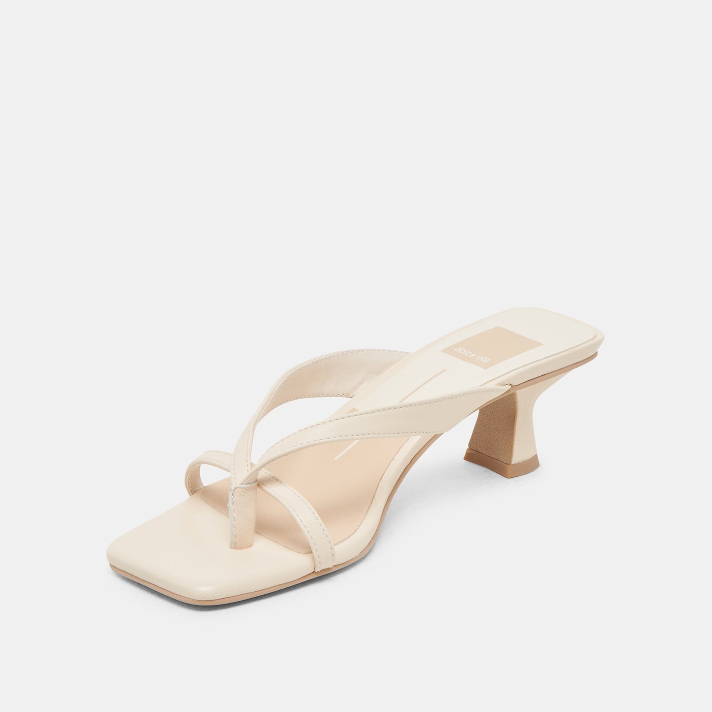 BREVEL HEELS BONE LEATHER
 – Dolce Vita