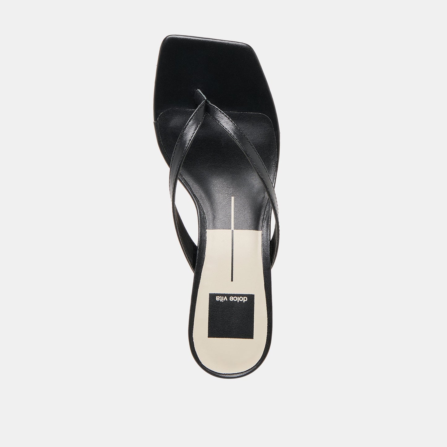 Ramia Black Leather Heels