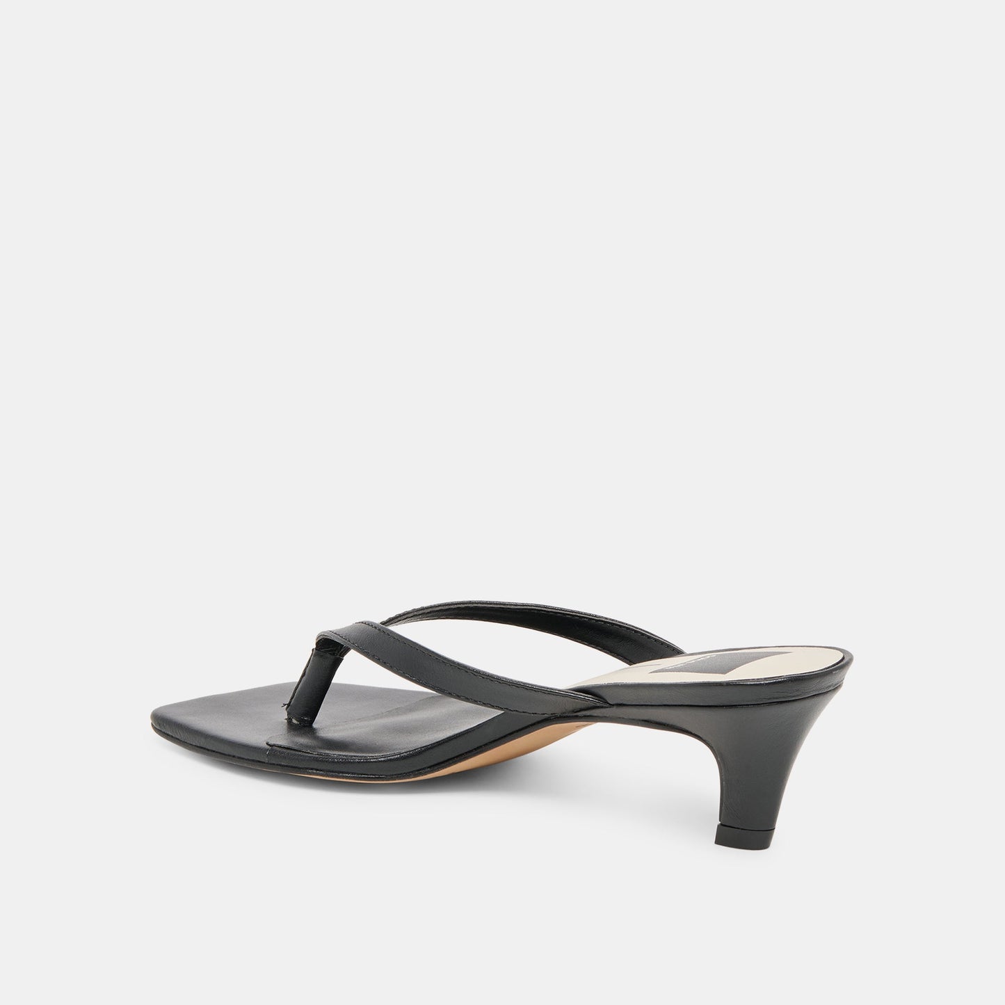 Ramia Black Leather Heels
