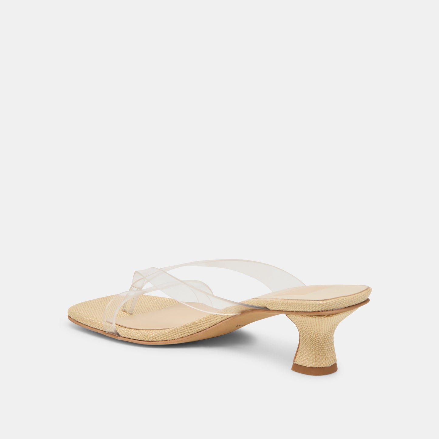 Brevel Vinyl Crystal Jelly Heels