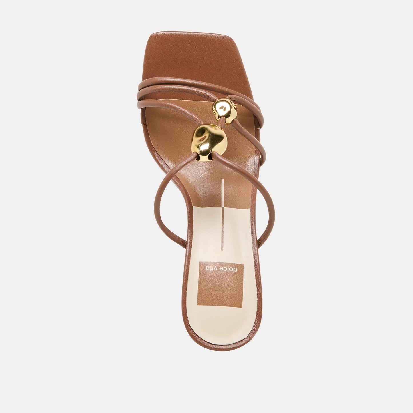 Alayna Cognac Leather Heels