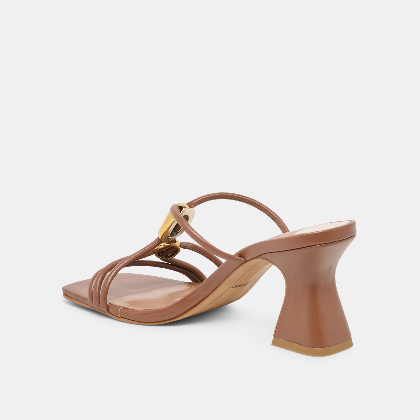 Alayna Cognac Leather Heels