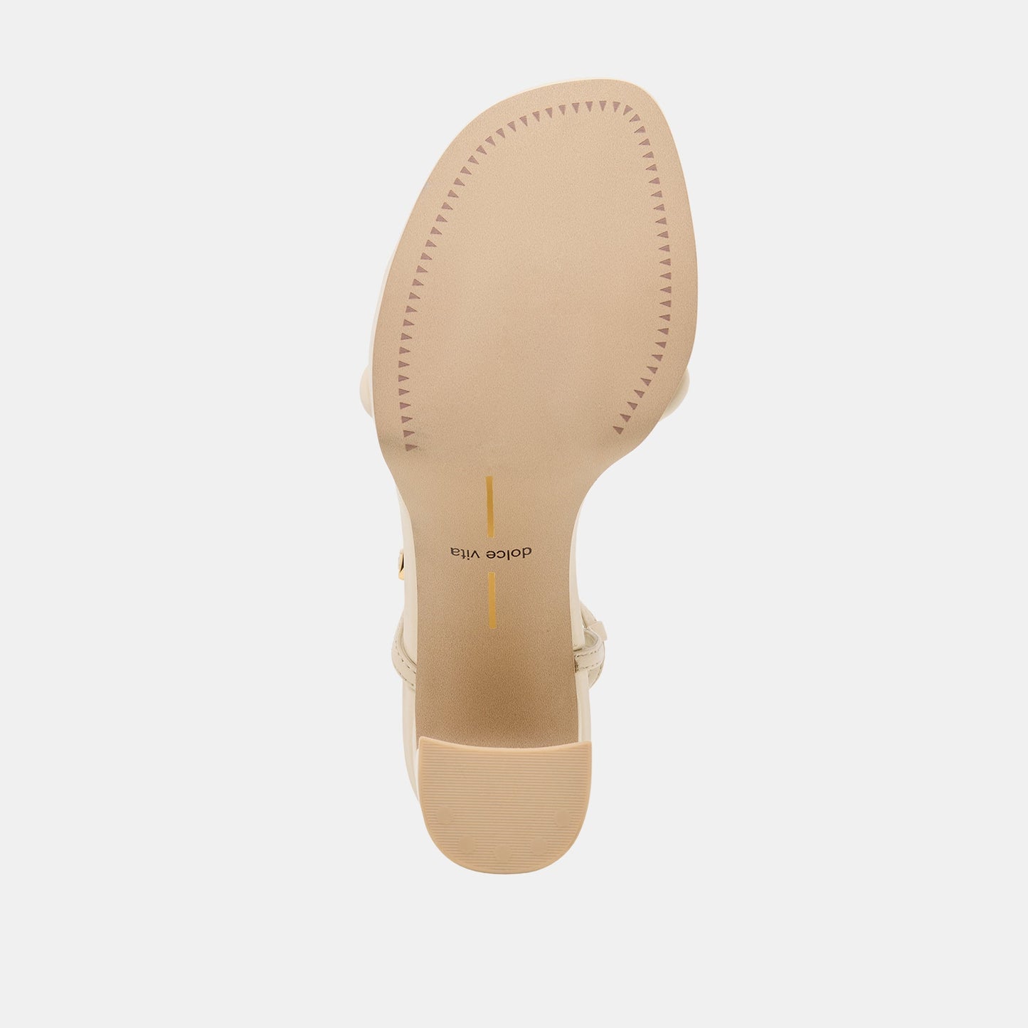 Odete Creme Leather Heels