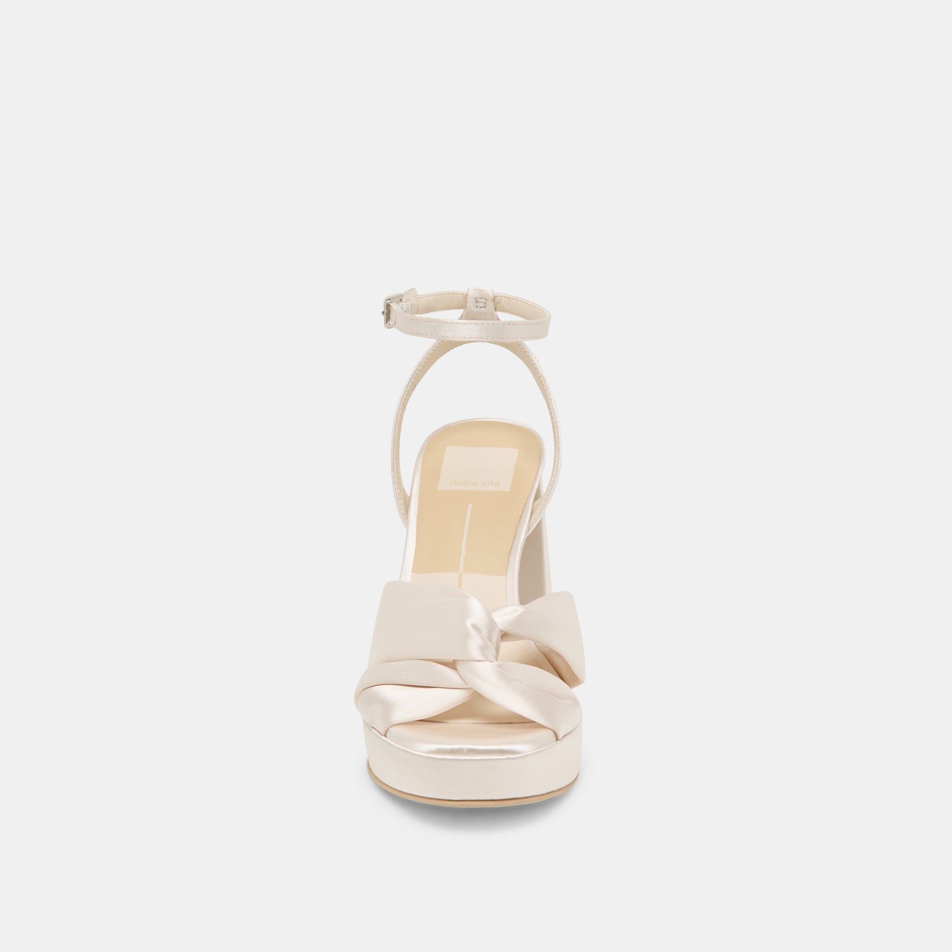 PARLO HEELS IVORY SATIN
 – Dolce Vita