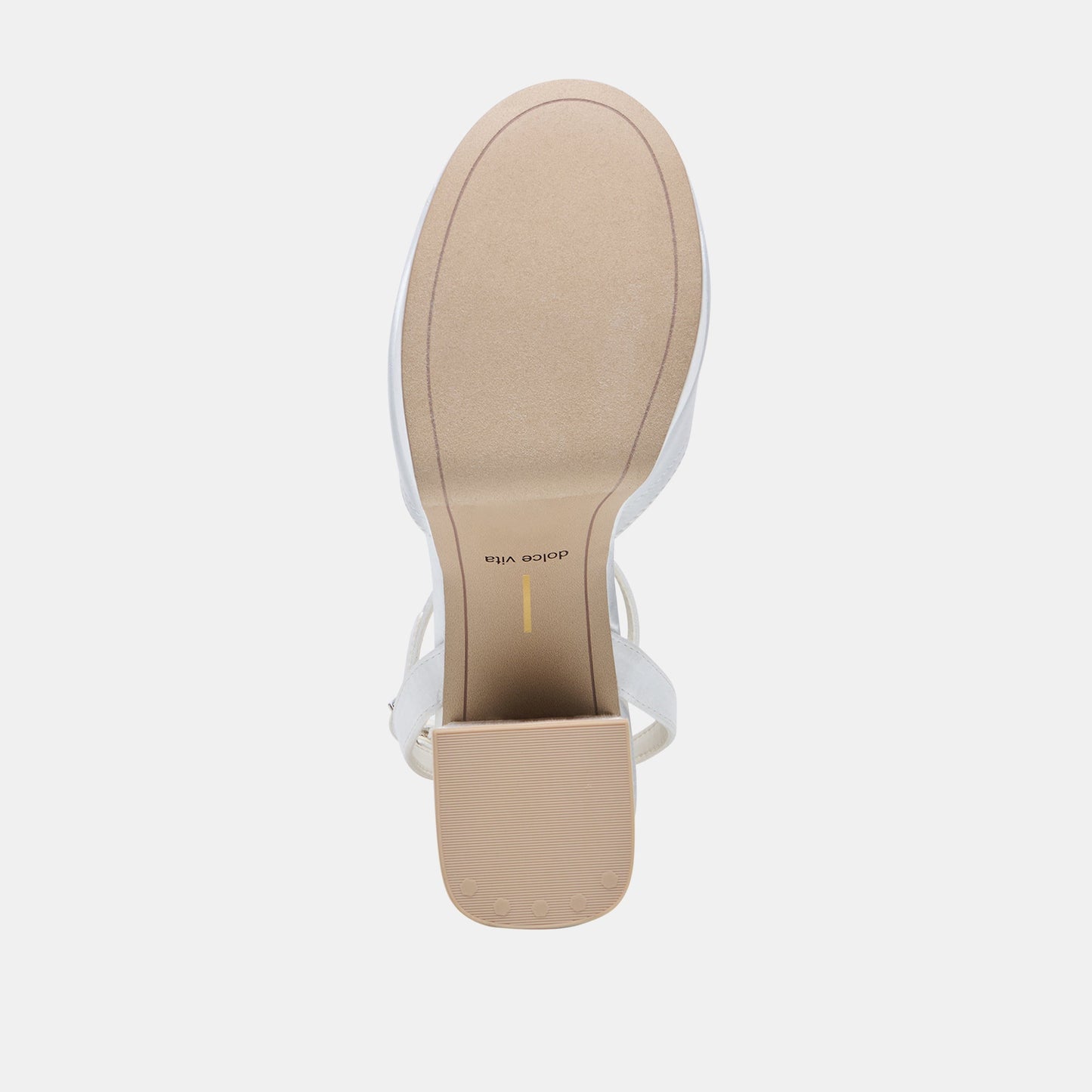 Bryla White Satin Heels