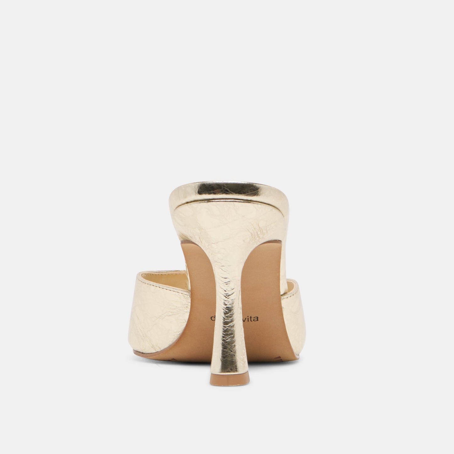 Rosha Platinum Distressed Leather Heels