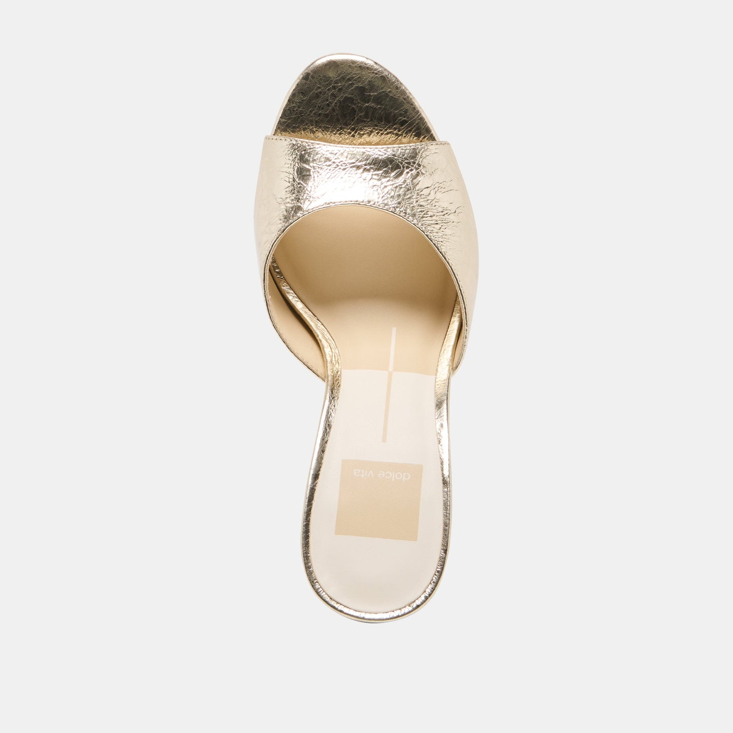 Rosha Platinum Distressed Leather Heels