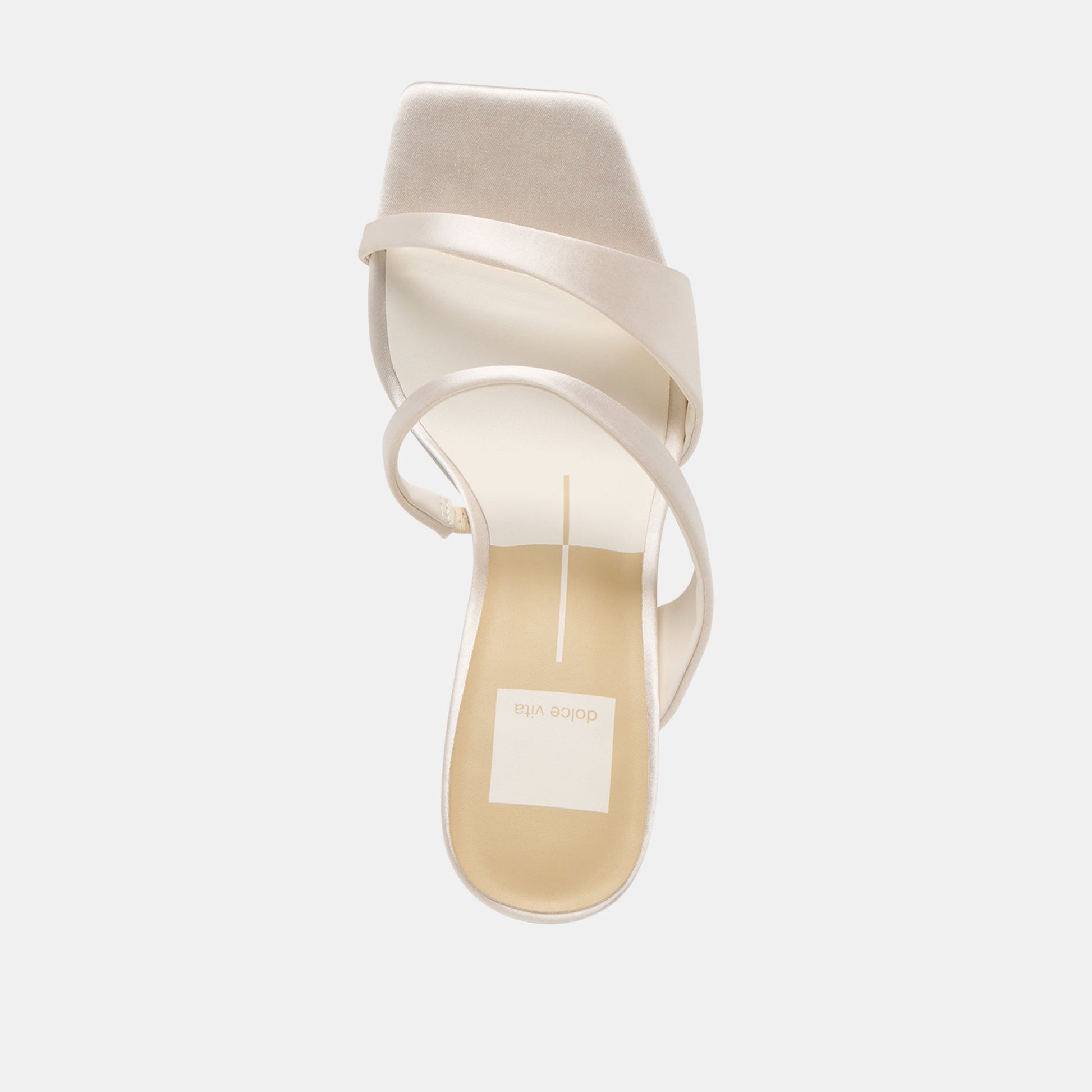 Icelyn Ivory Satin Heels