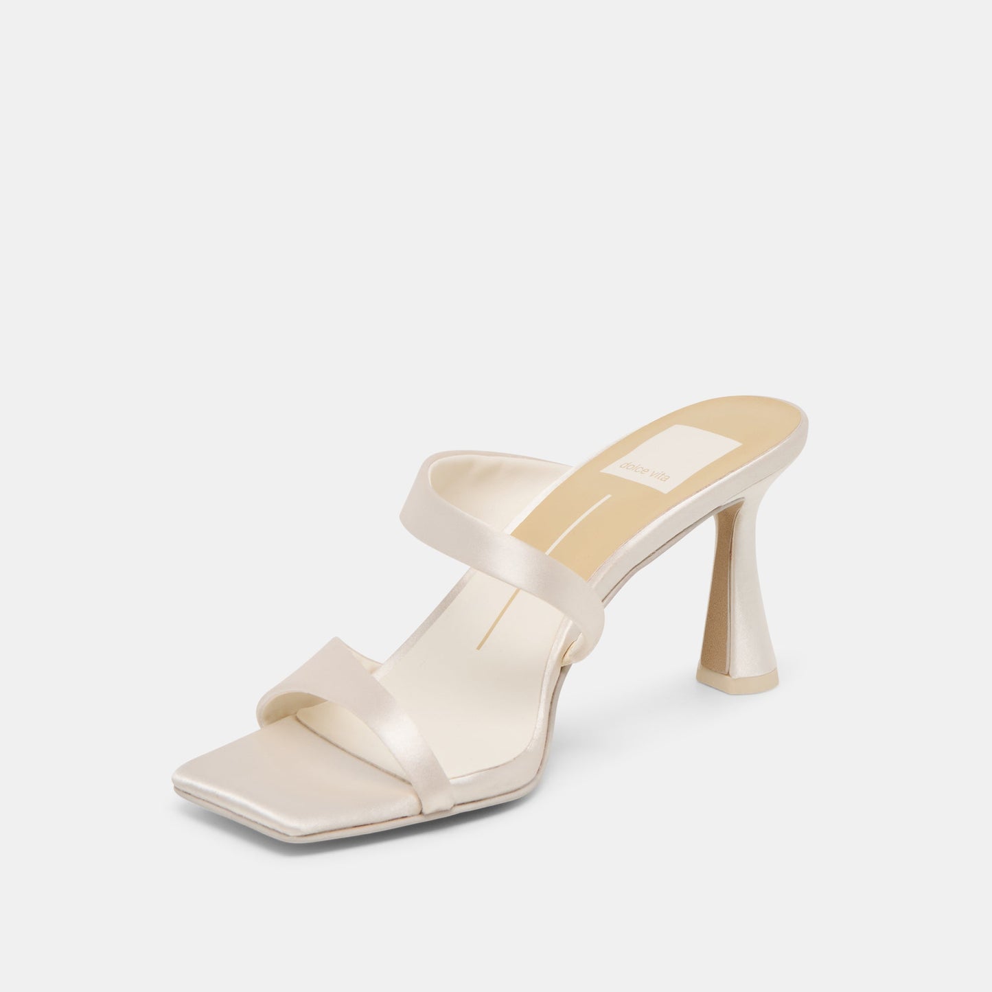 Icelyn Ivory Satin Heels