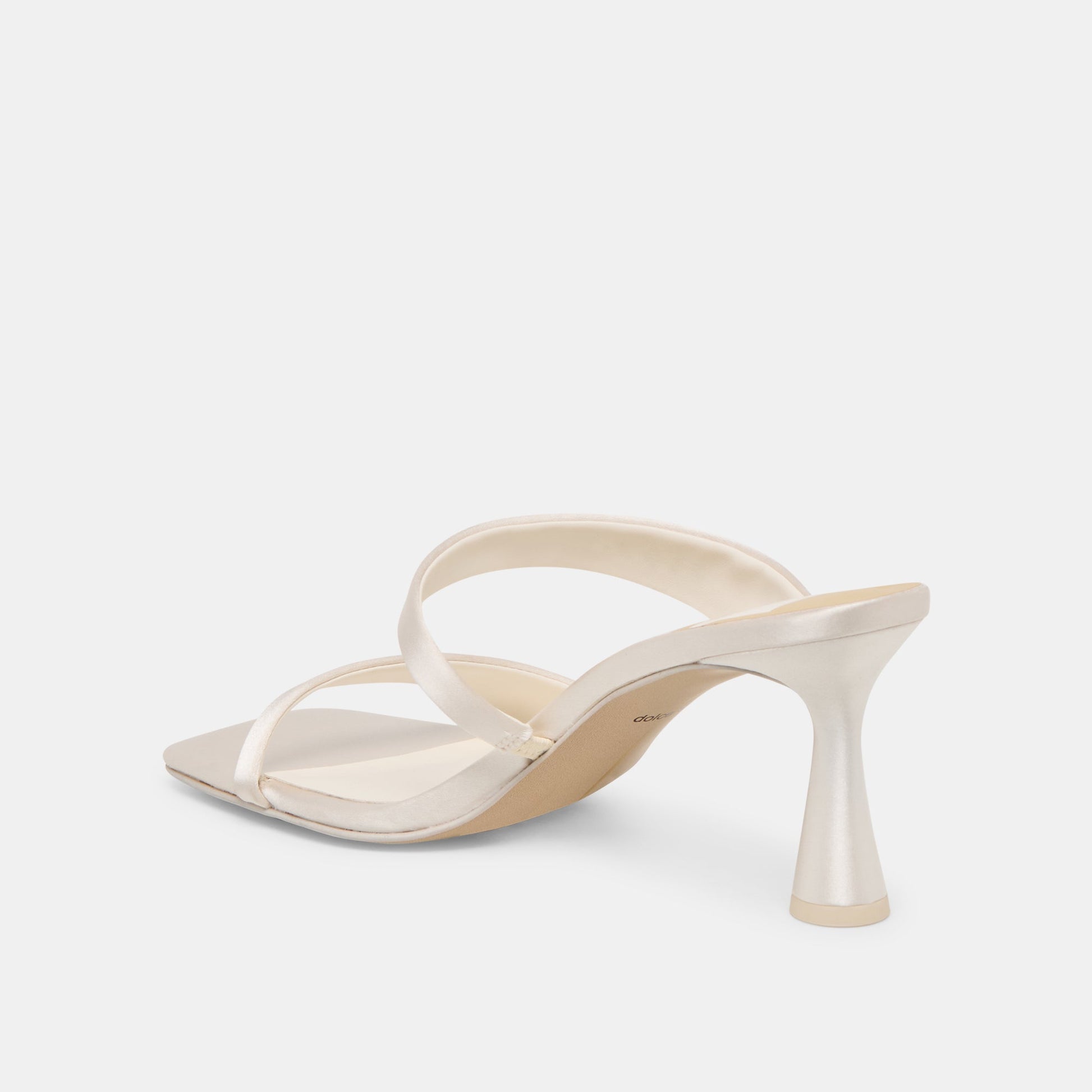 Icelyn Ivory Satin Heels