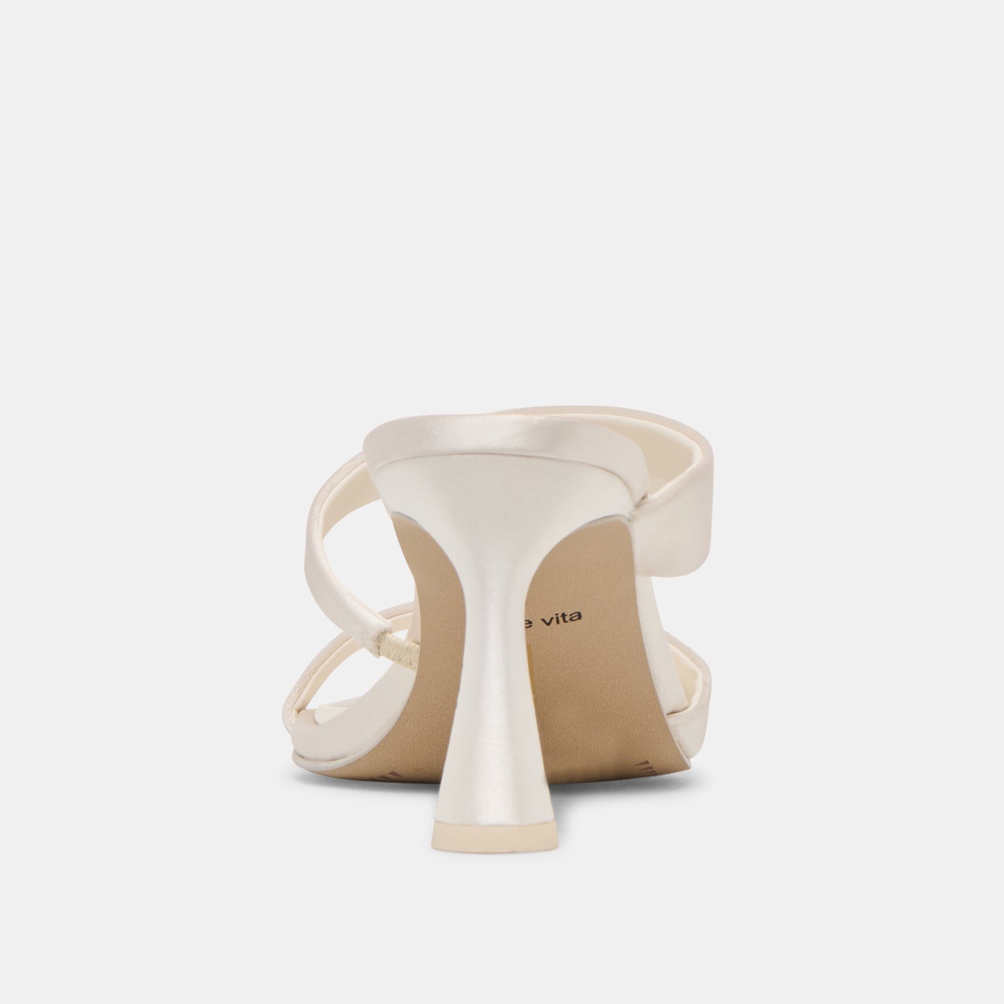 Icelyn Ivory Satin Heels