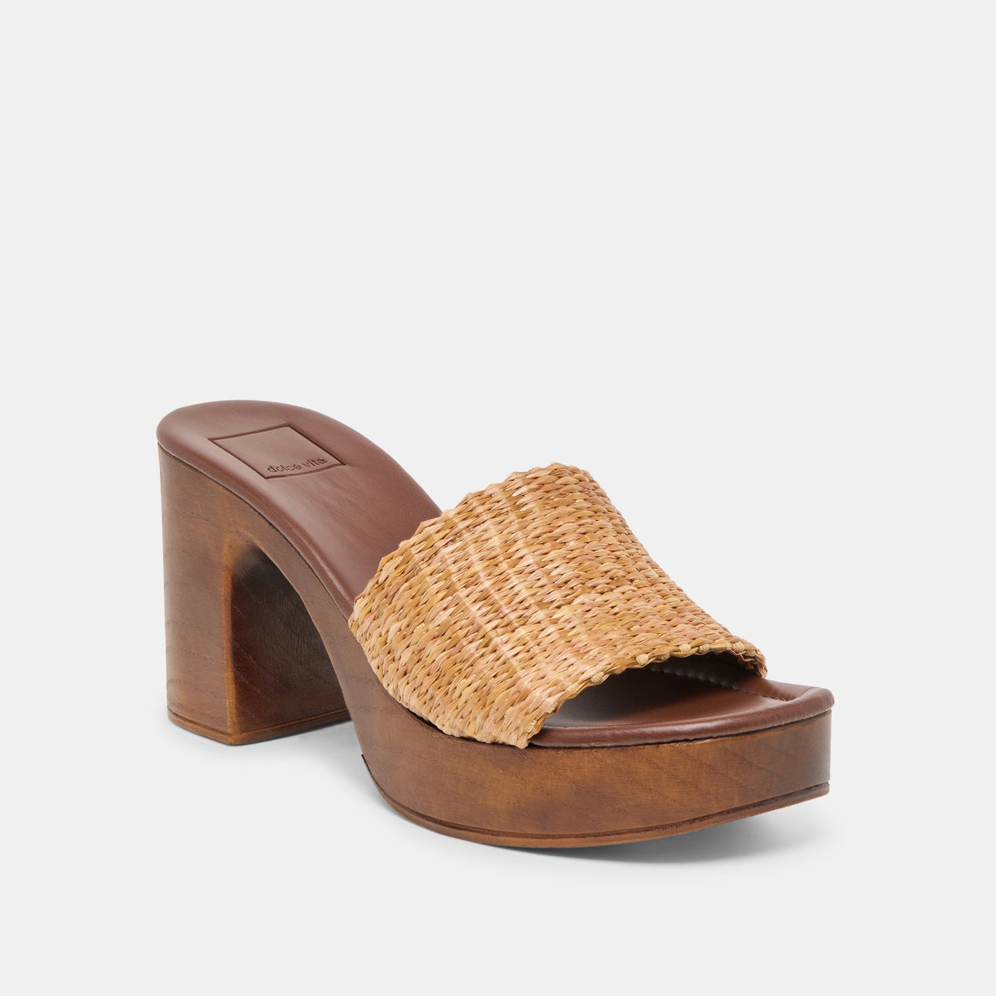 Celest Natural Raffia Heels