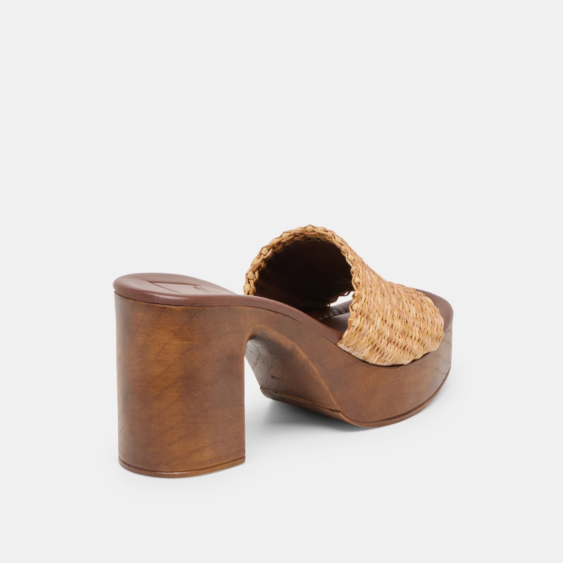 Celest Natural Raffia Heels
