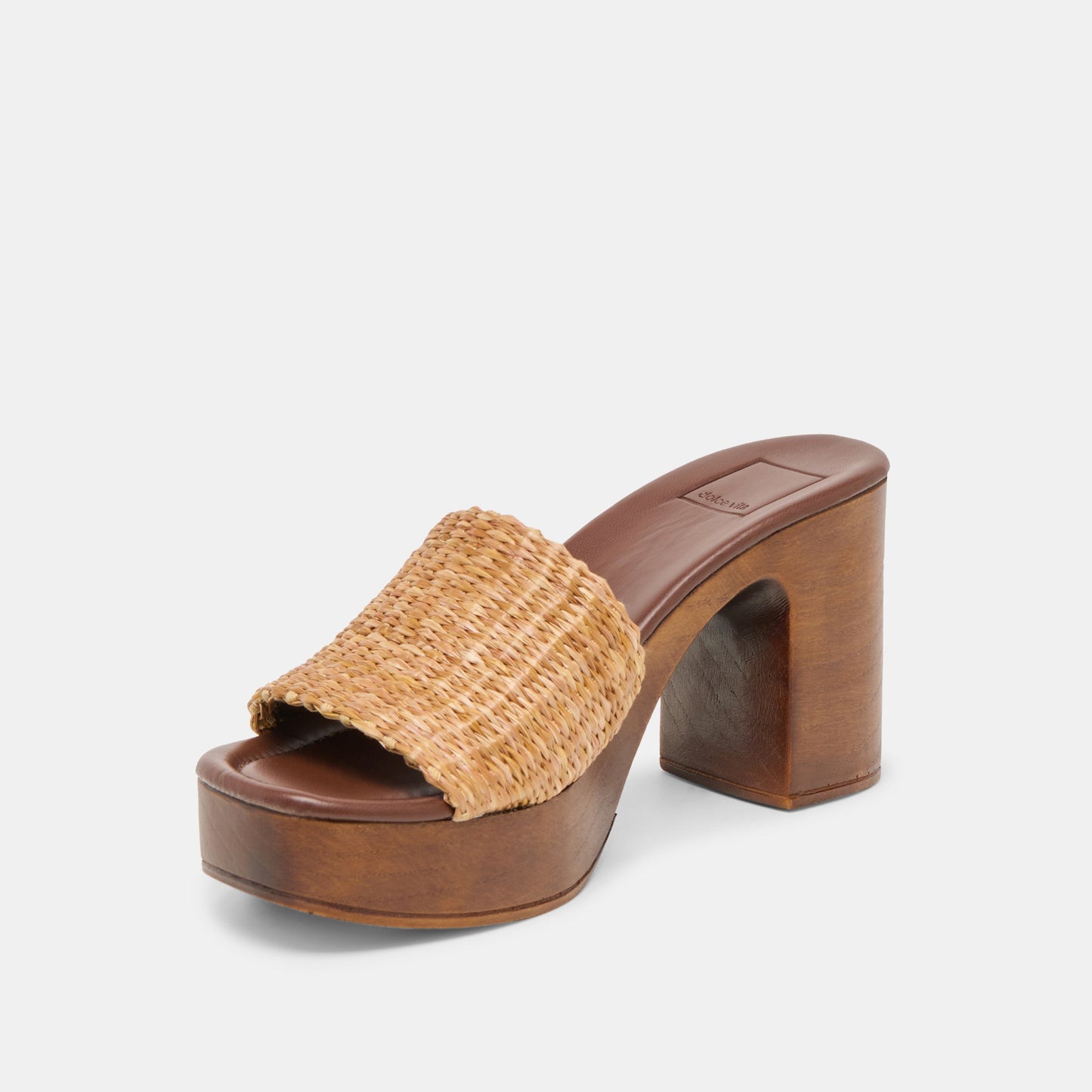 Celest Natural Raffia Heels