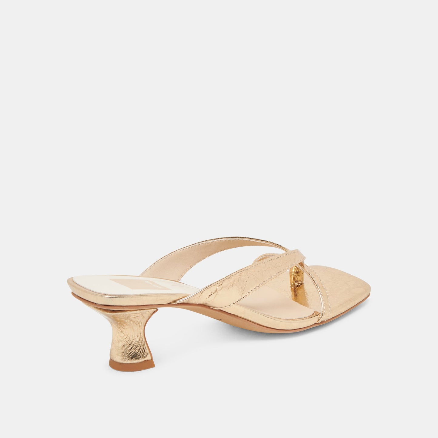 BREVEL HEELS GOLD DISTRESSED LEATHER
 – Dolce Vita