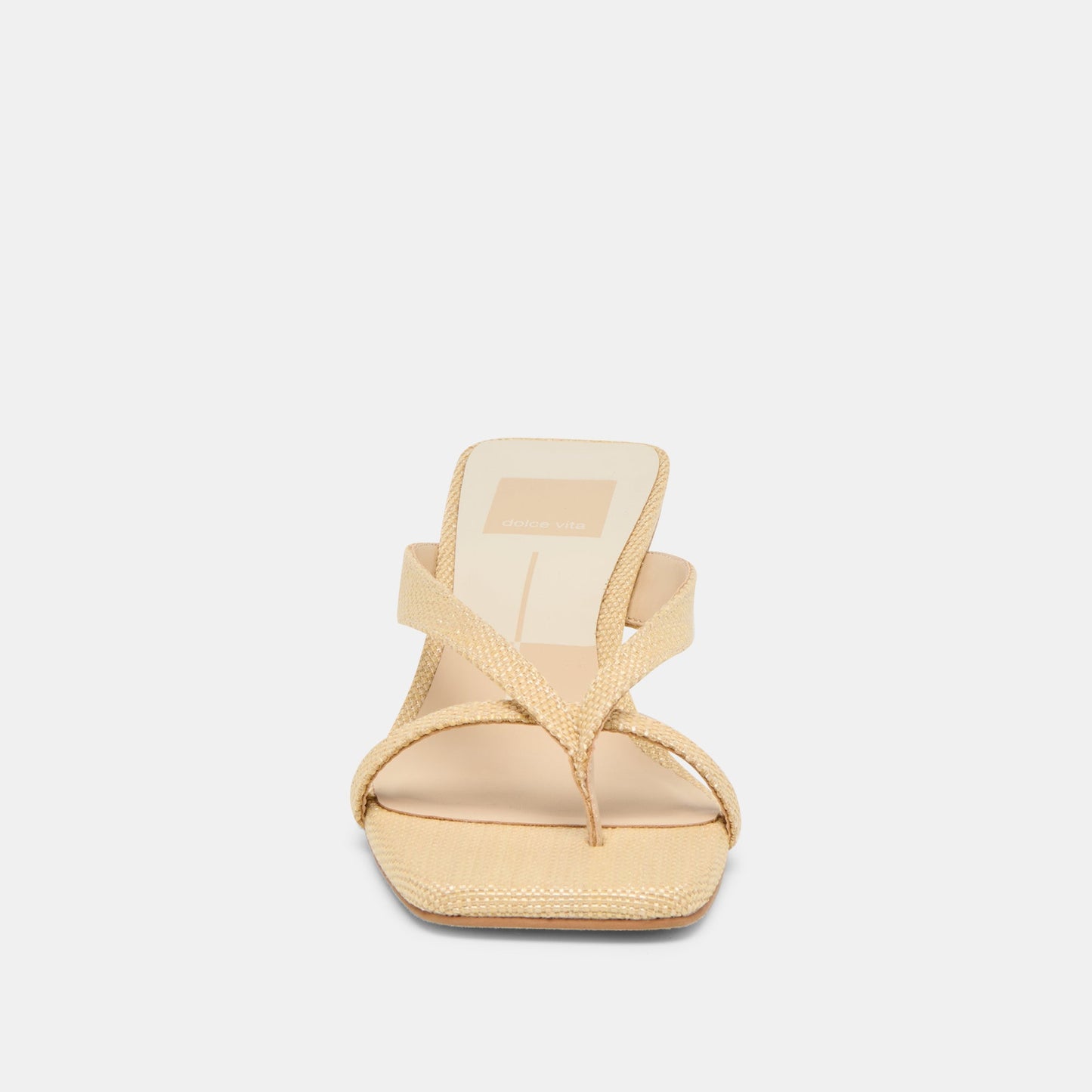 Brevel Natural Raffia Heels