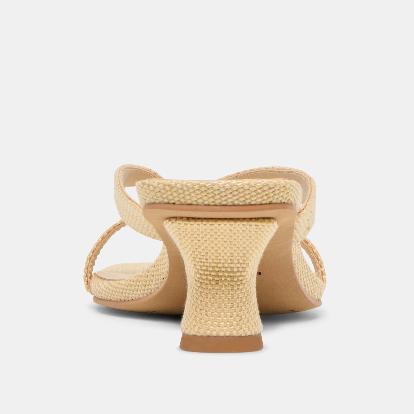 Brevel Natural Raffia Heels