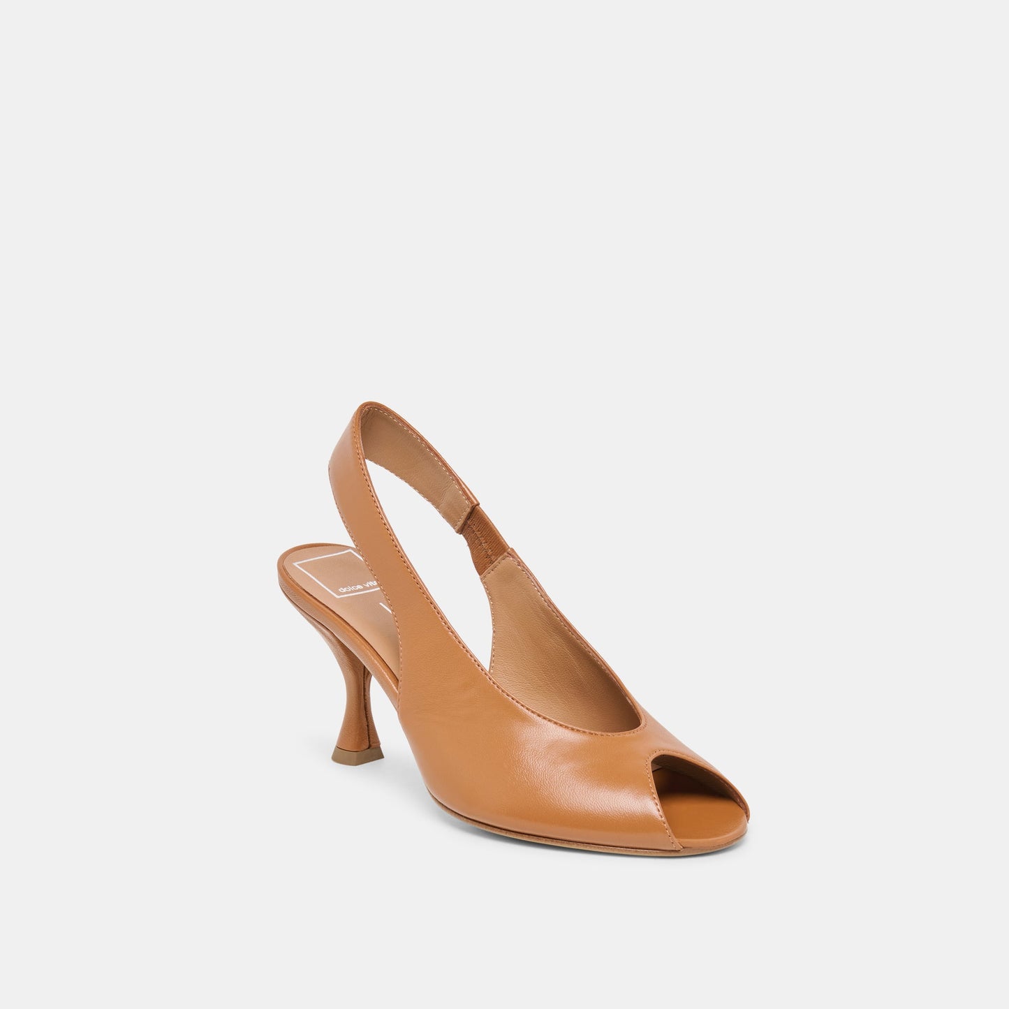 Madow Tan Leather Heels