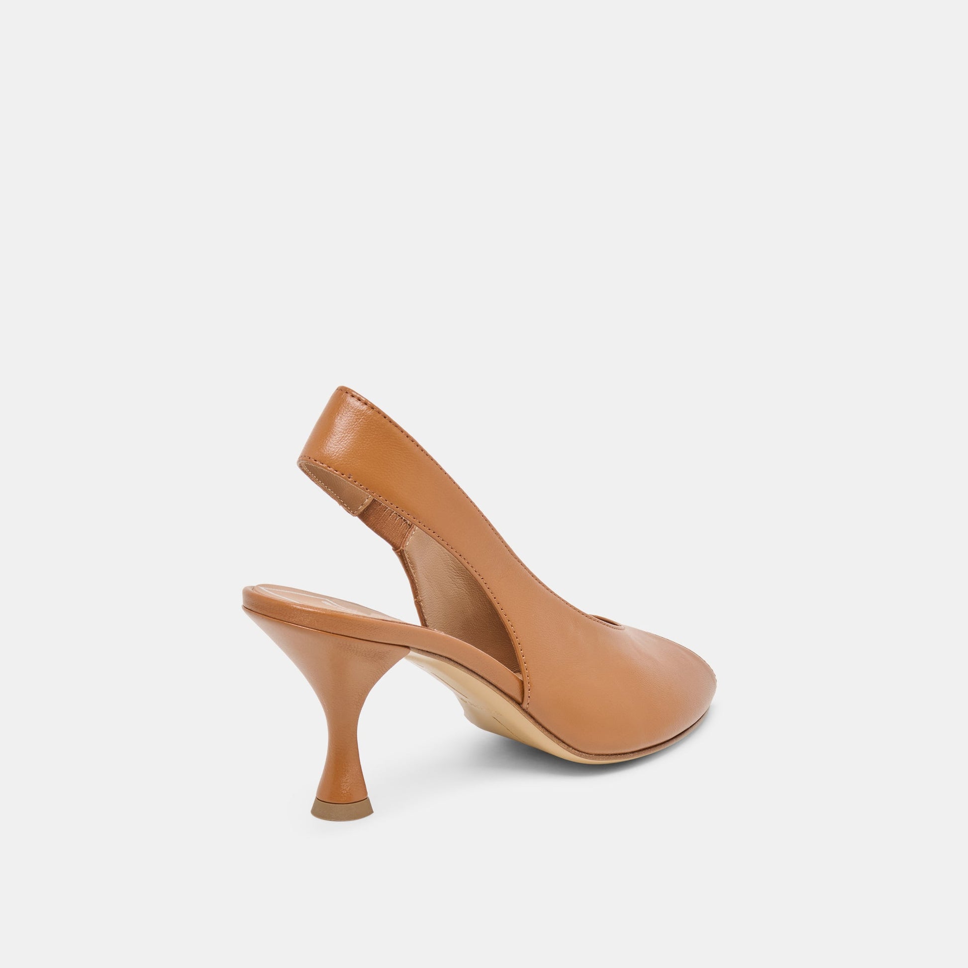 Madow Tan Leather Heels