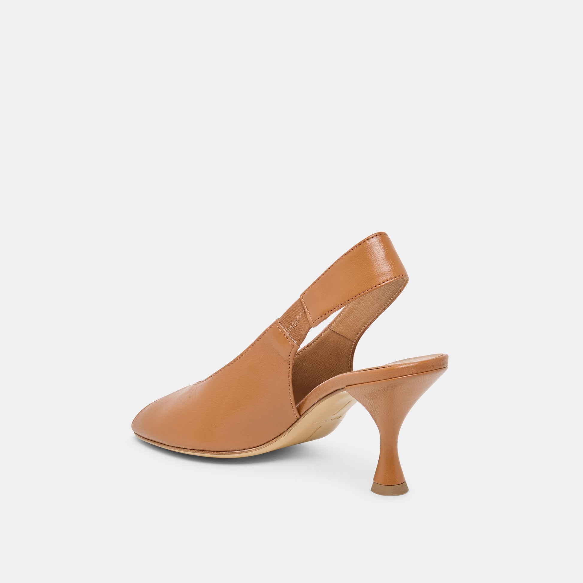 Madow Tan Leather Heels