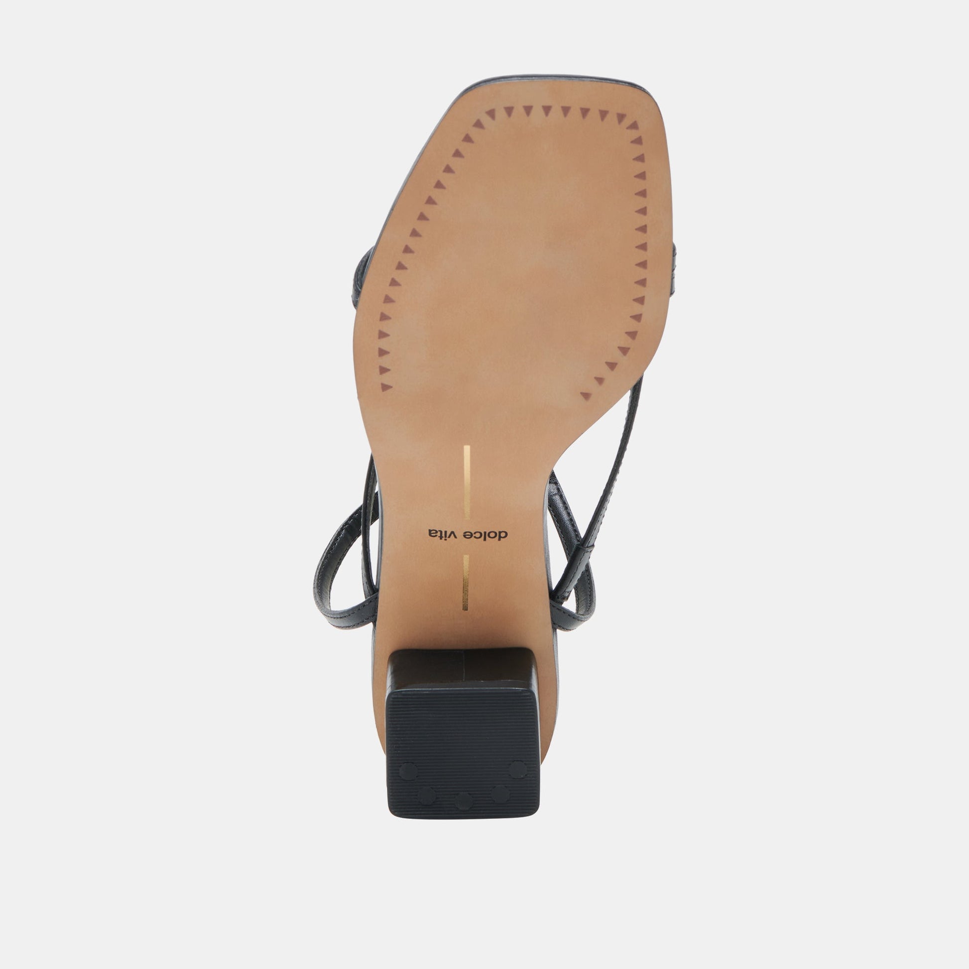 Karlos Wide Black Leather Sandals