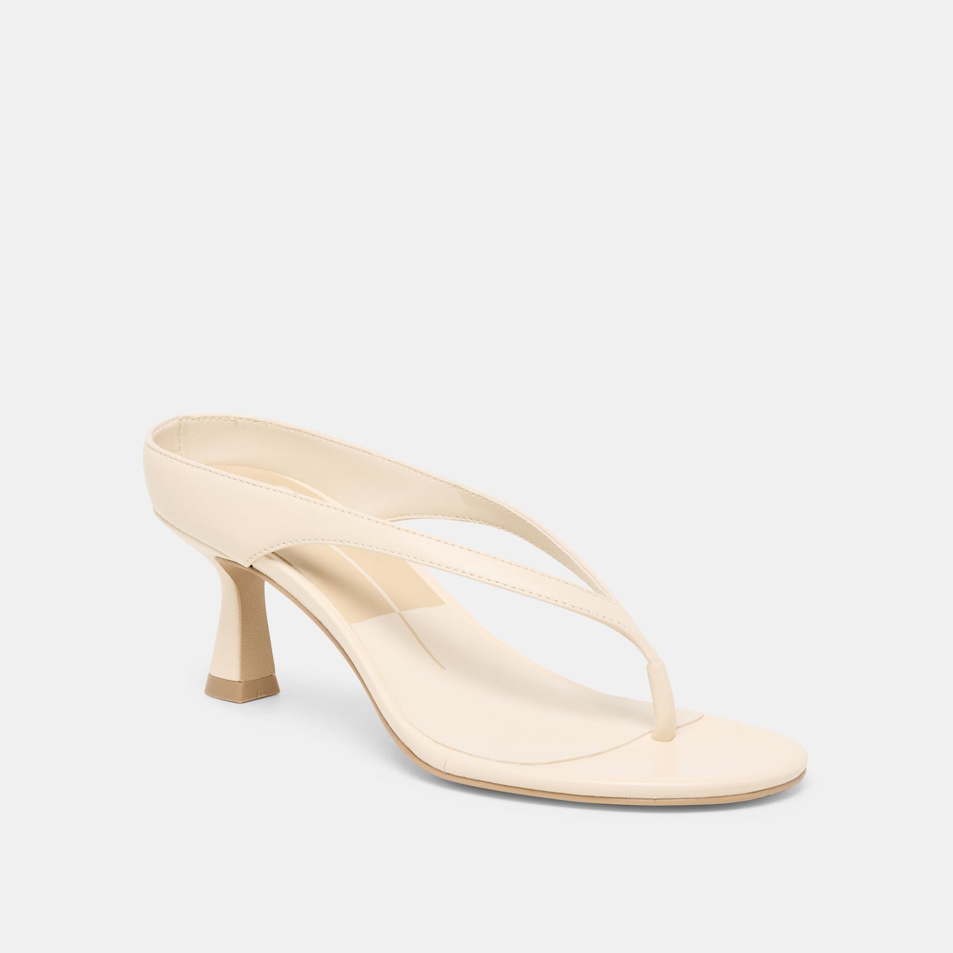 Doreen Bone Leather Heels