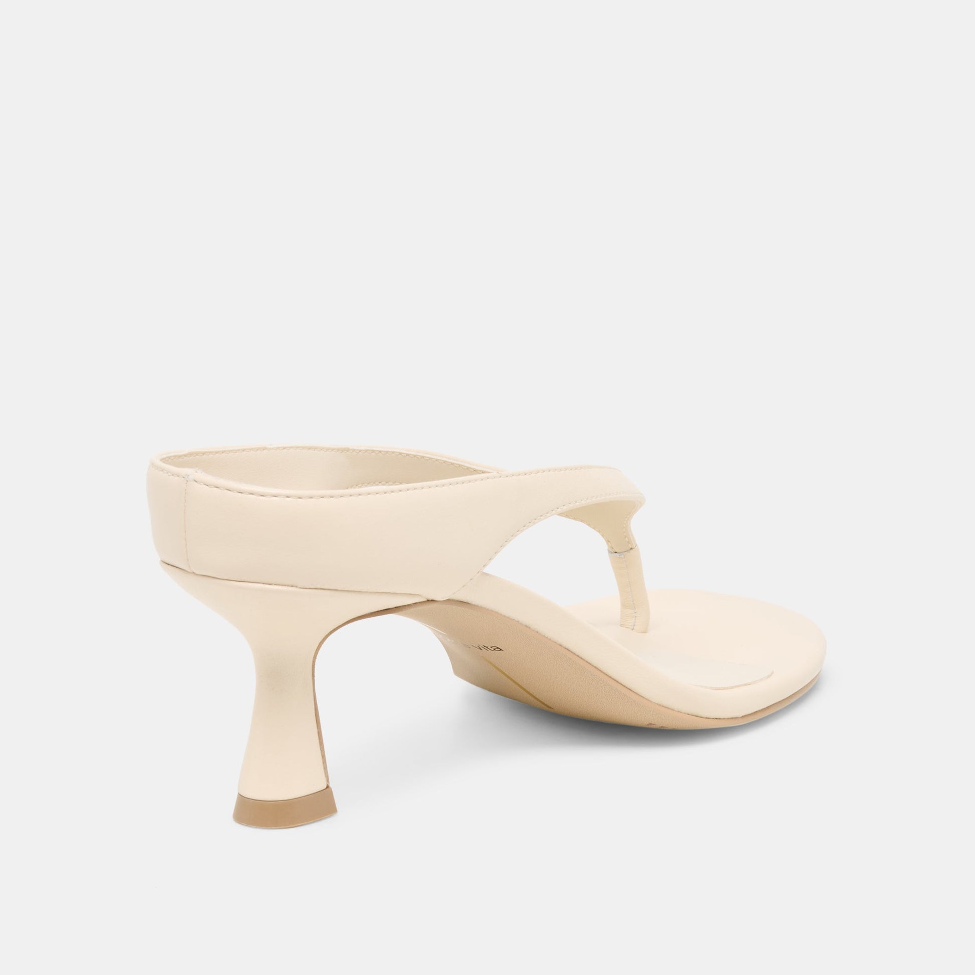 Doreen Bone Leather Heels