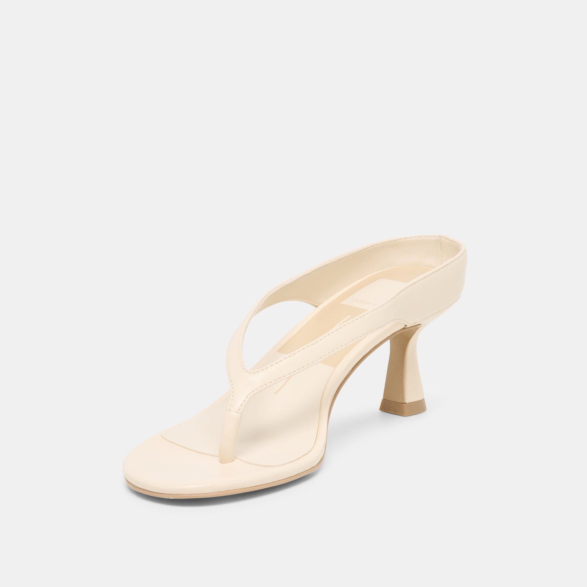 Doreen Bone Leather Heels
