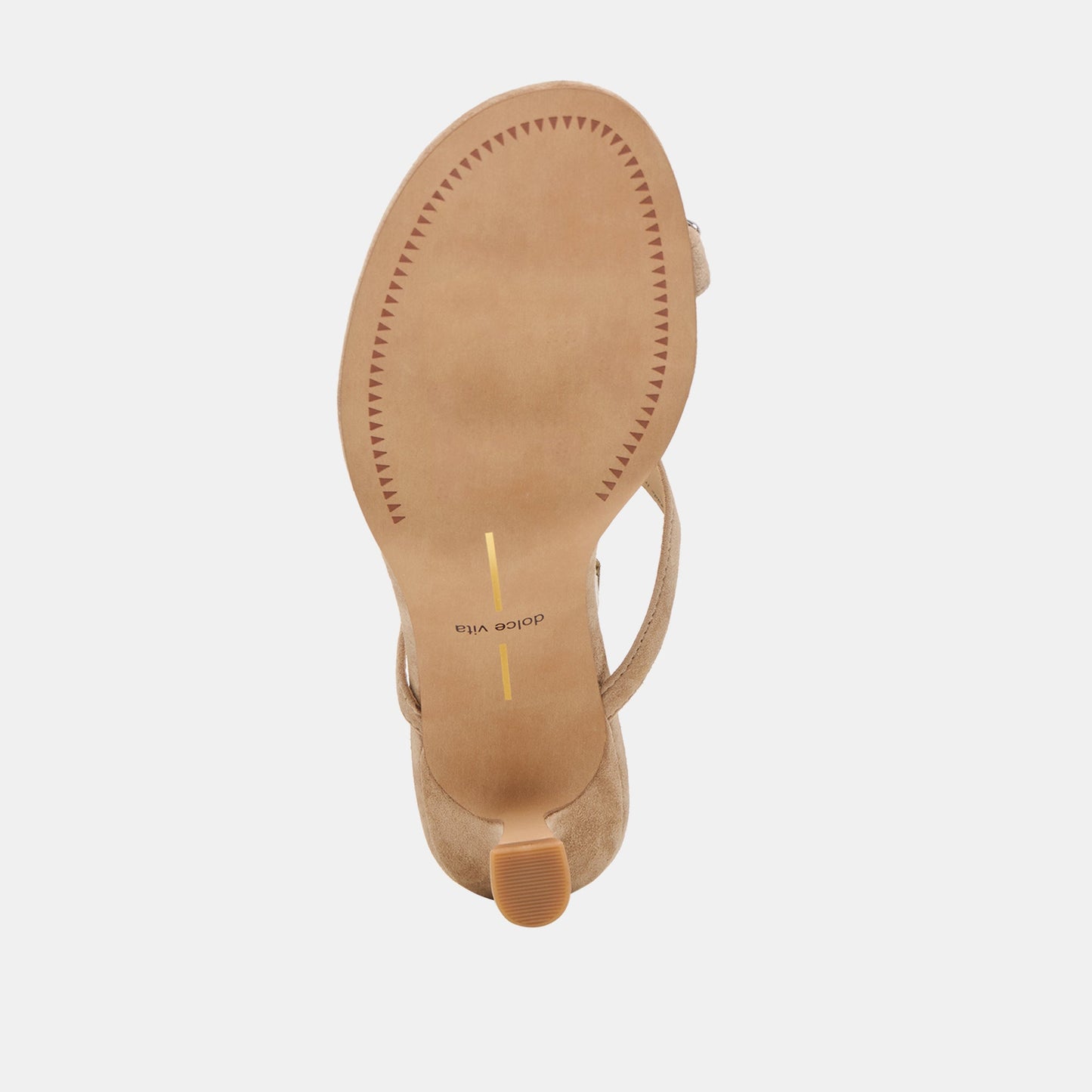 Derrel Camel Suede Heels