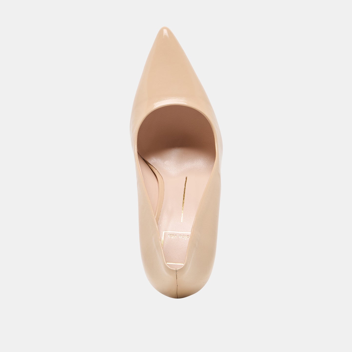 LANKY Tan Leather Closed-Toe Pump Stiletto Heels