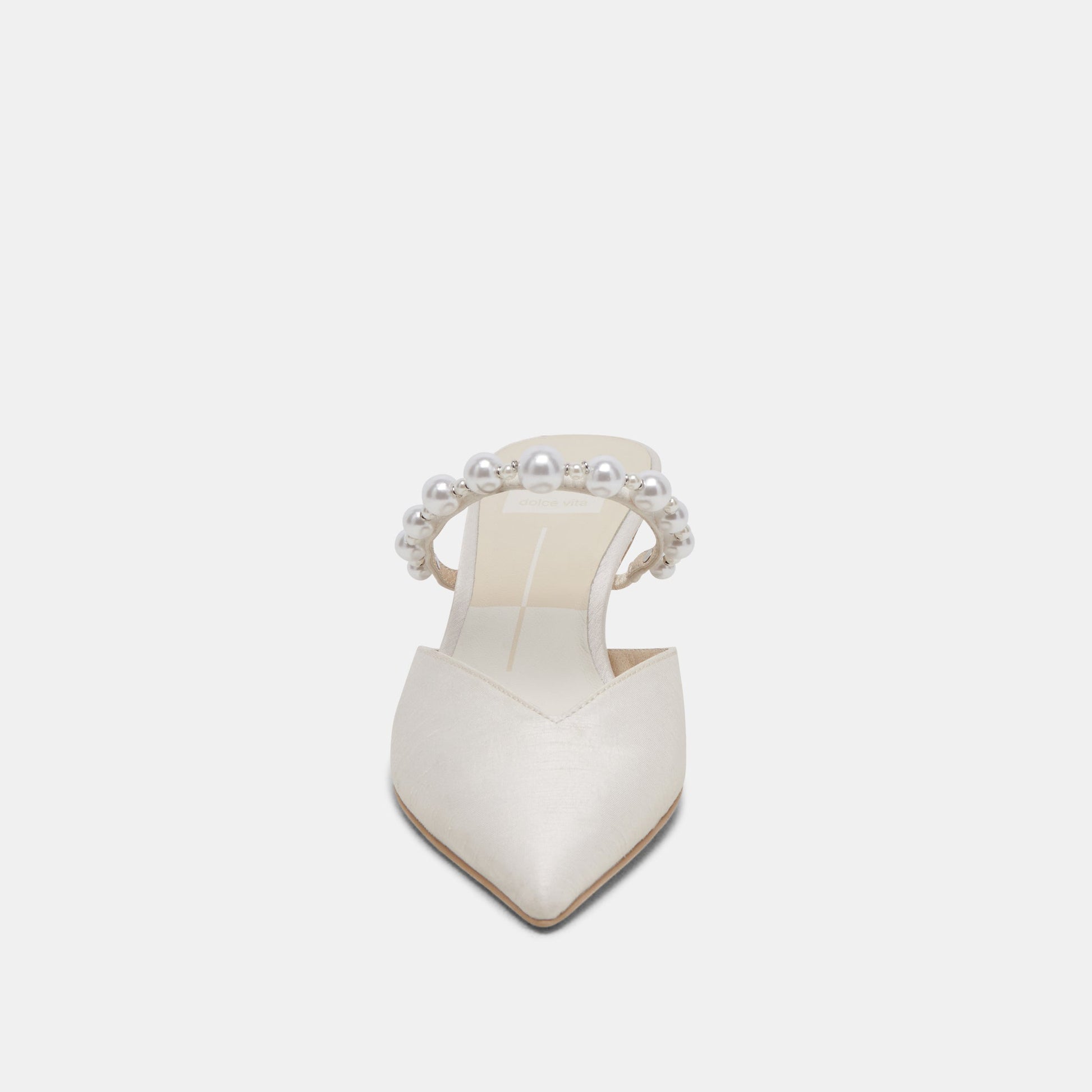 Kanika Pearl Mid Vanilla Pearl Heels